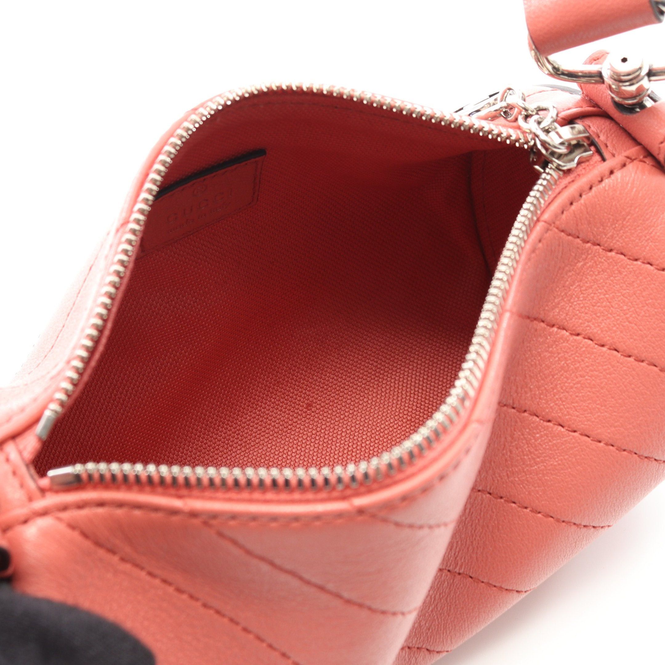 Gucci Gucci Blondie Mini One Shoulder Bag Leather Pink Size ONE SIZE - 3 Thumbnail