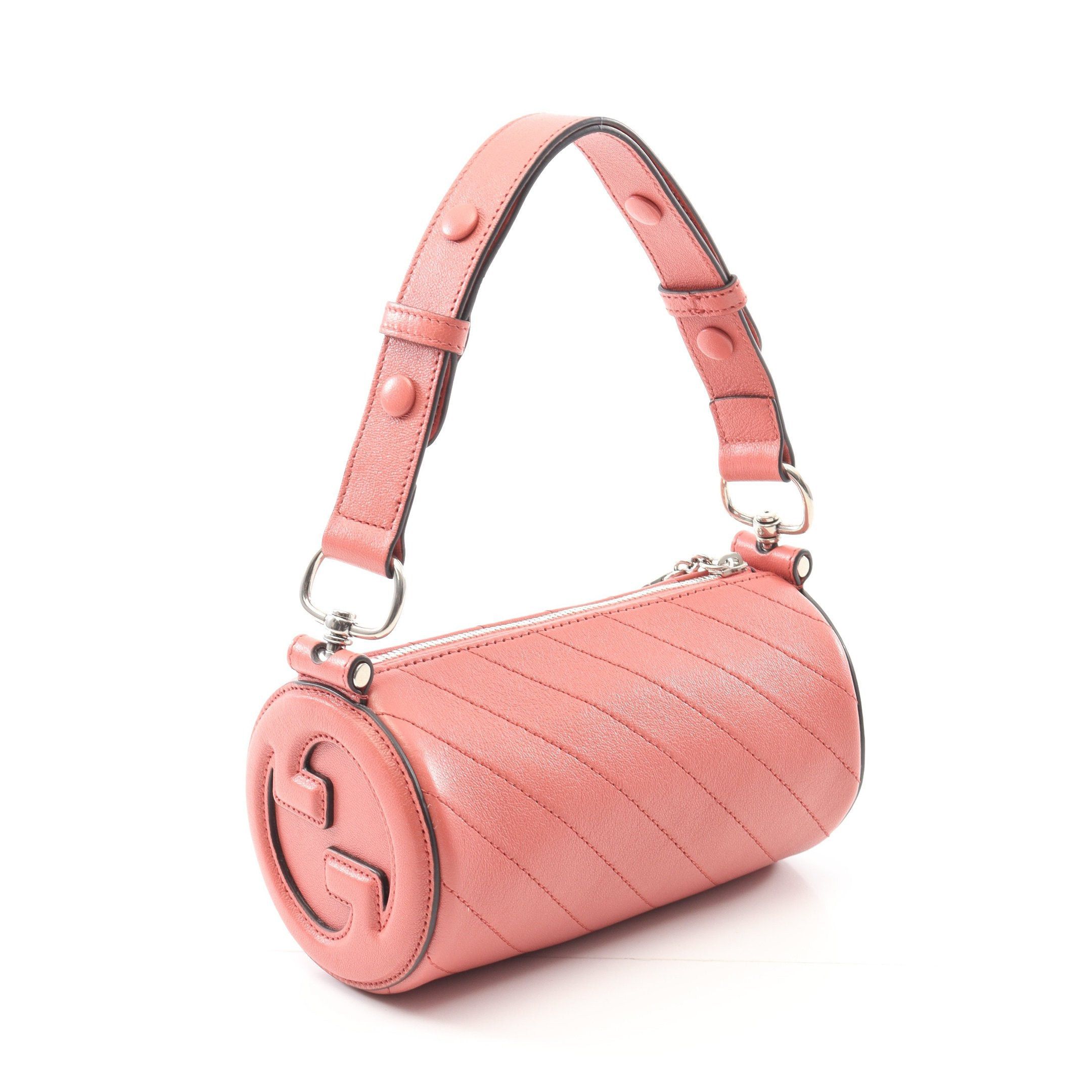 Gucci Gucci Blondie Mini One Shoulder Bag Leather Pink Size ONE SIZE - 2 Thumbnail