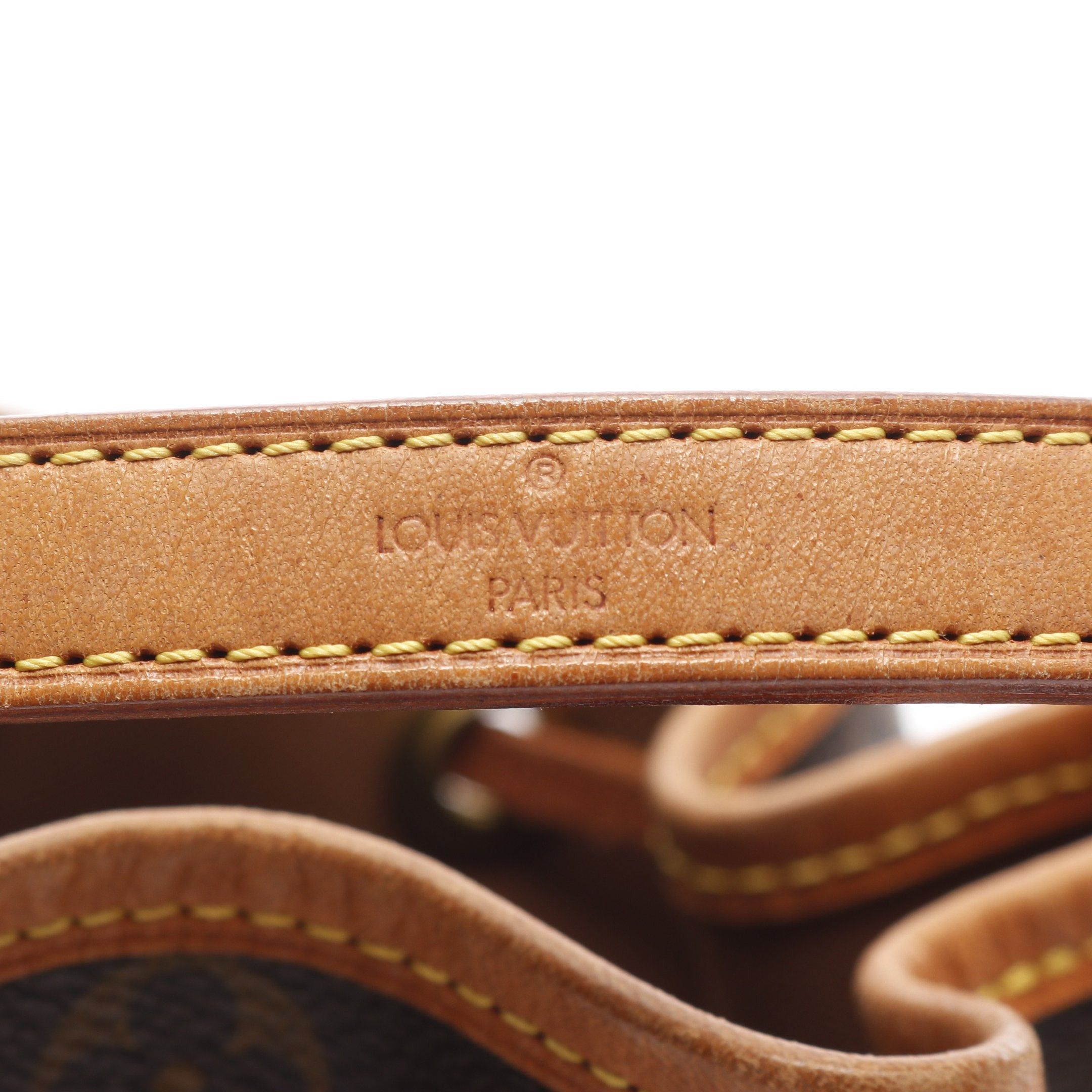 Louis Vuitton Louis Vuitton Mininoe Monogram Handbag Leather Brown Size ONE SIZE - 4 Thumbnail