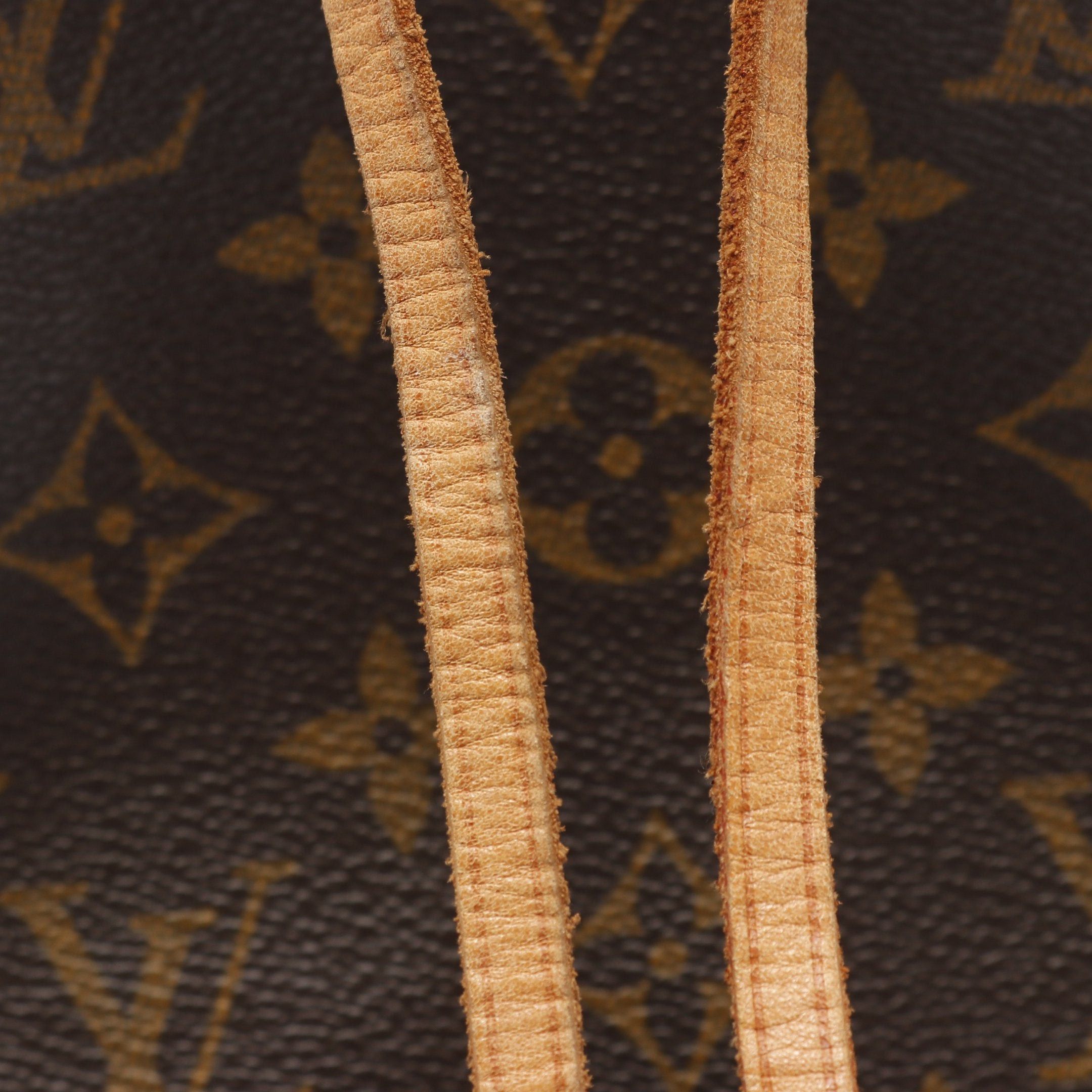 Louis Vuitton Louis Vuitton Mininoe Monogram Handbag Leather Brown Size ONE SIZE - 8 Thumbnail