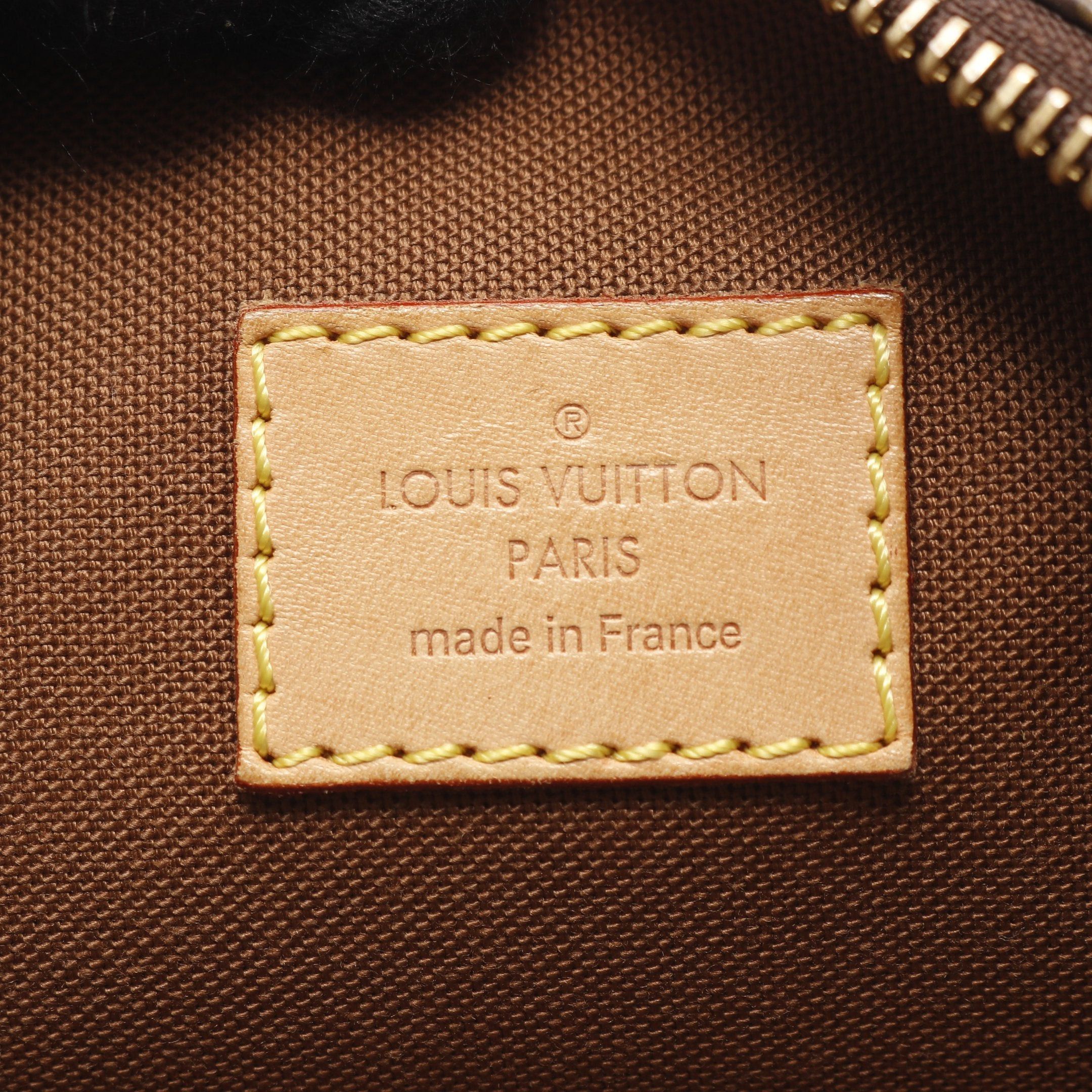 Louis Vuitton Louis Vuitton Pochette Bosphore Monogram Shoulder Bag Leather Brown Size ONE SIZE - 4 Thumbnail