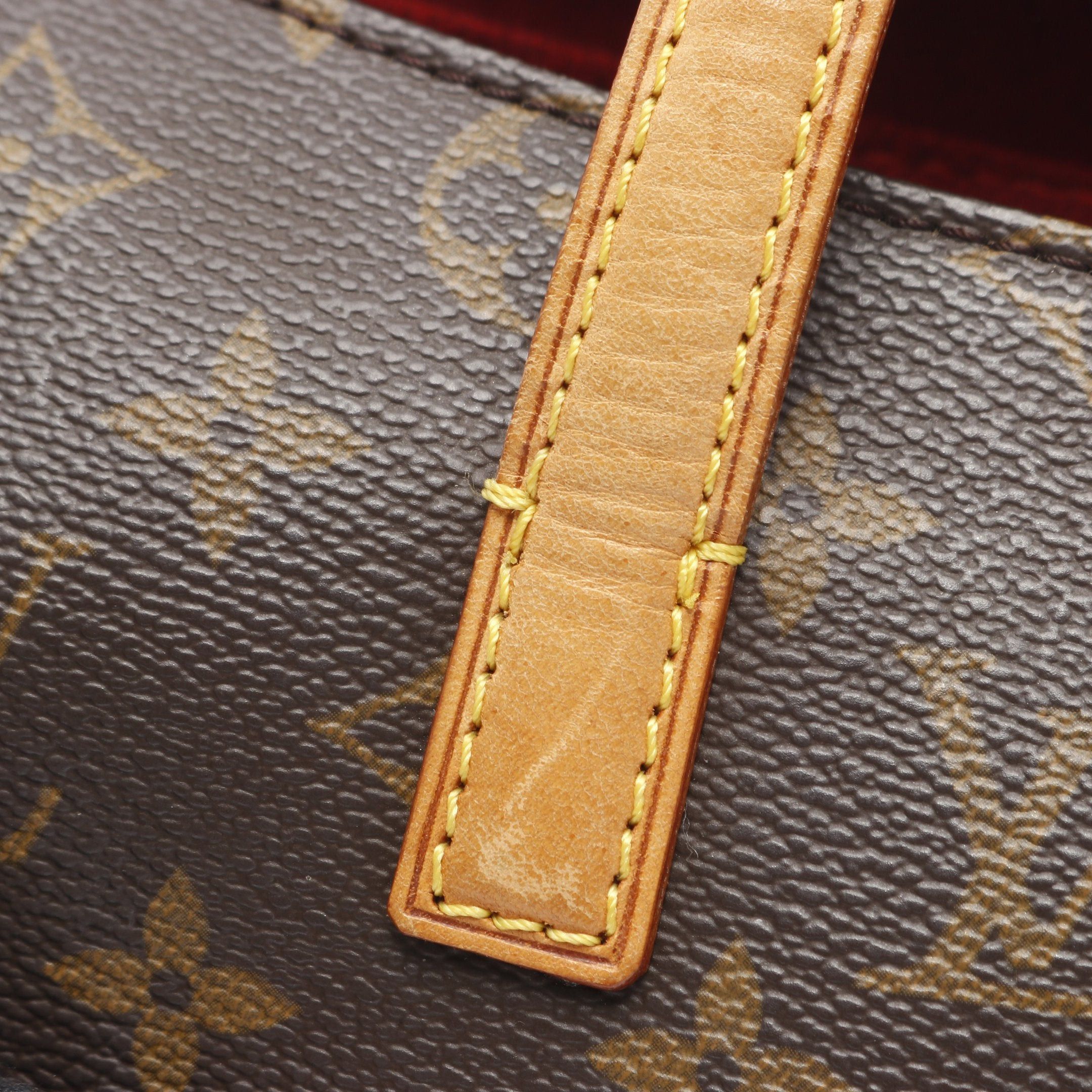 Louis Vuitton Louis Vuitton Sonatine Monogram Handbag Leather Brown Size ONE SIZE - 7 Thumbnail