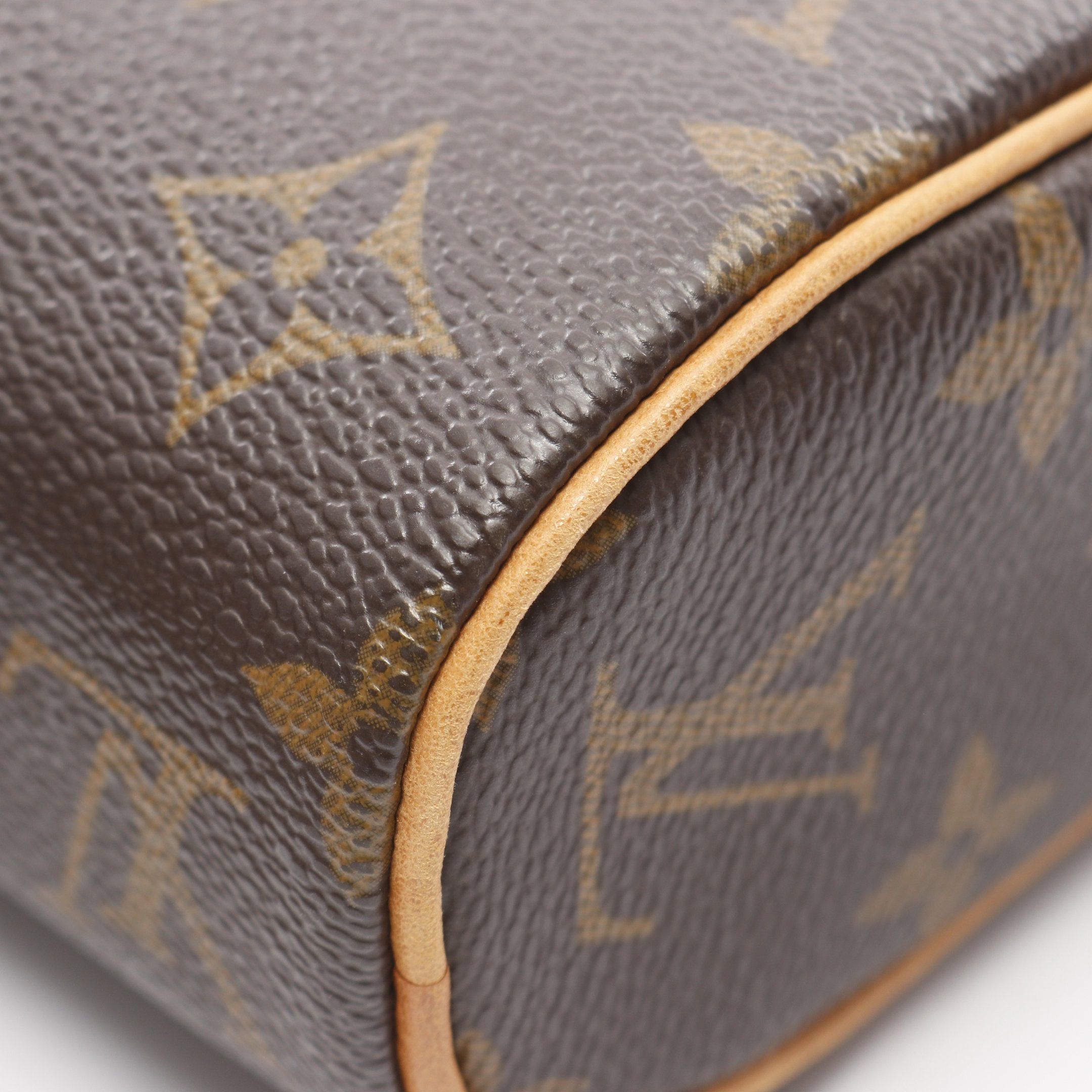 Louis Vuitton Louis Vuitton Sonatine Monogram Handbag Leather Brown Size ONE SIZE - 10 Thumbnail