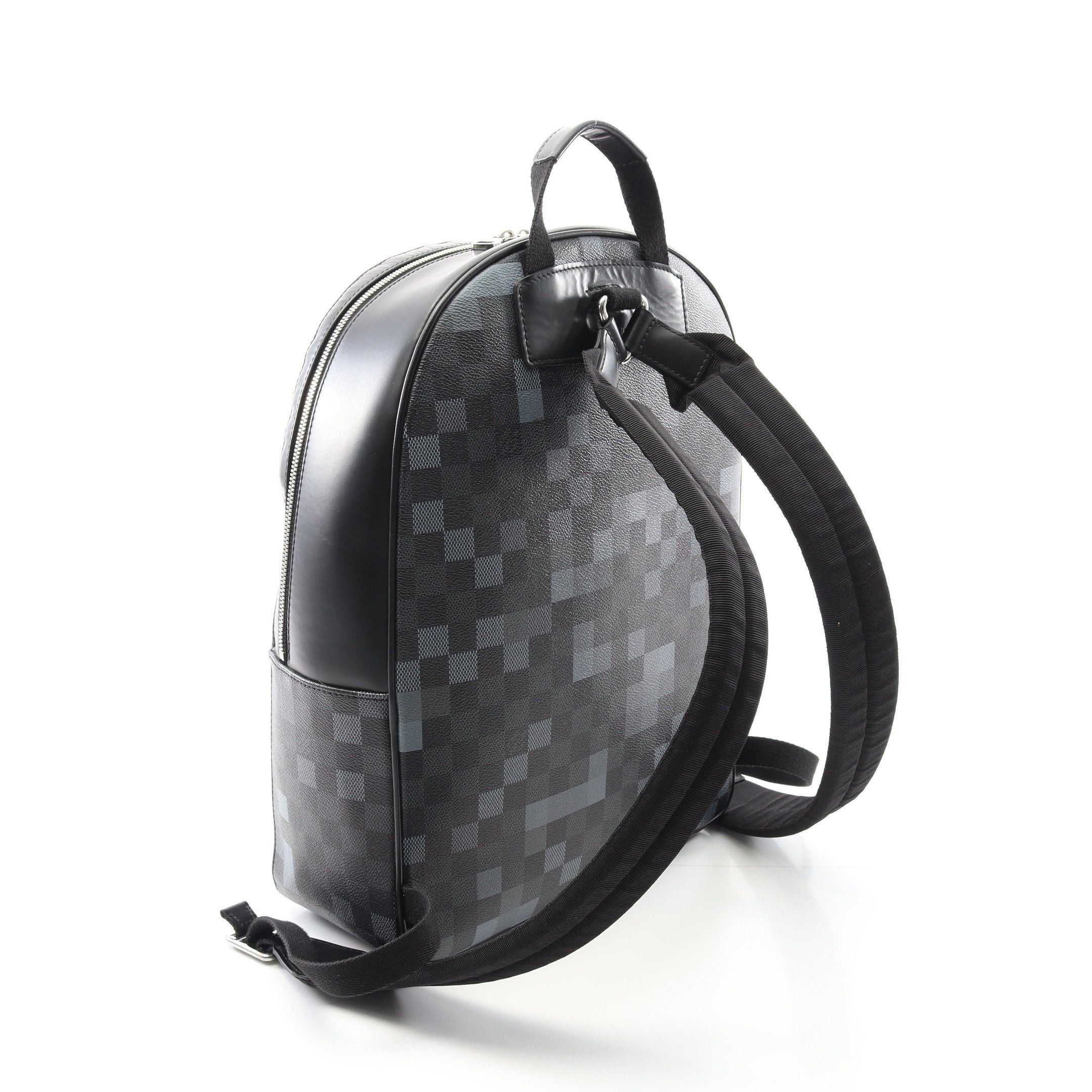Louis Vuitton Louis Vuitton Josh Damier Graphite Backpack Rucksack Leather Black Size ONE SIZE - 2 Thumbnail
