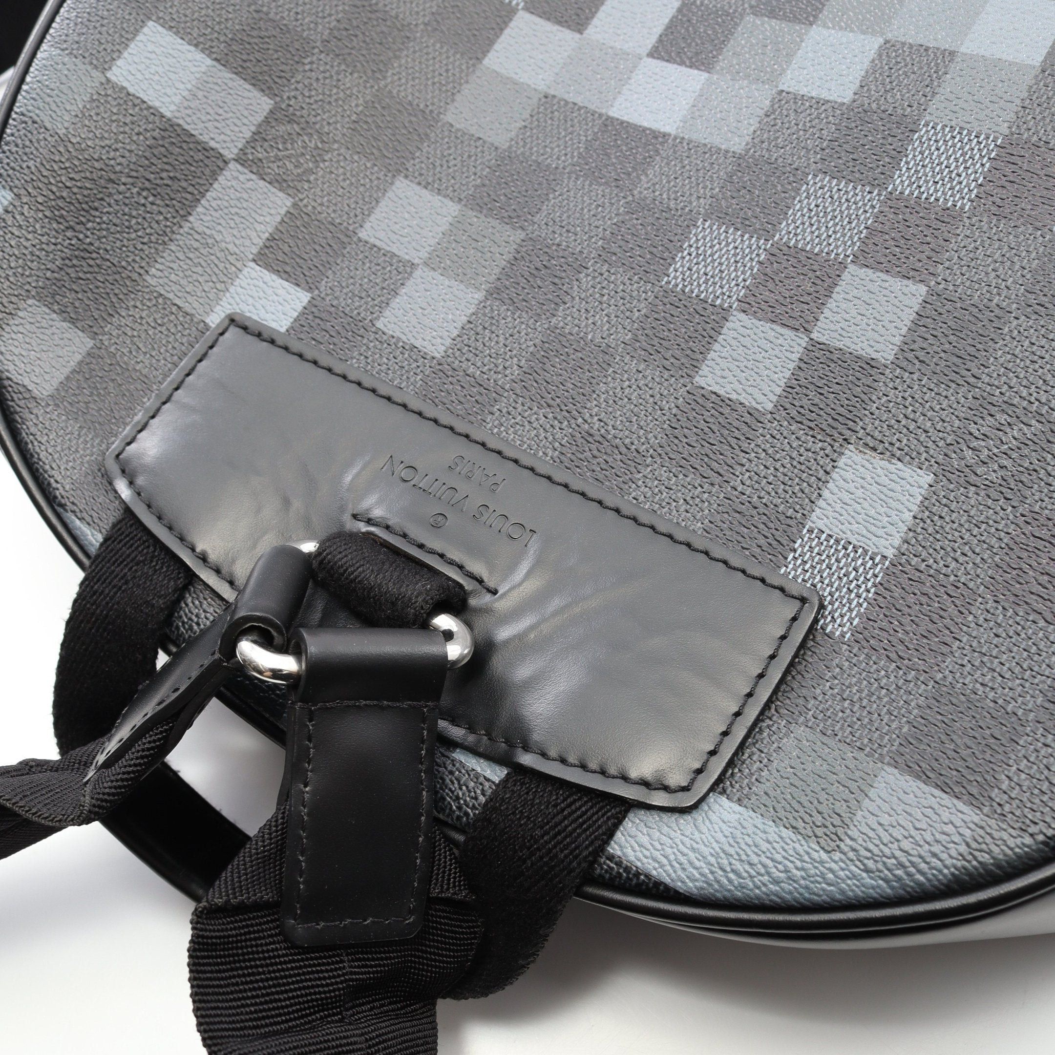 Louis Vuitton Louis Vuitton Josh Damier Graphite Backpack Rucksack Leather Black Size ONE SIZE - 10 Thumbnail