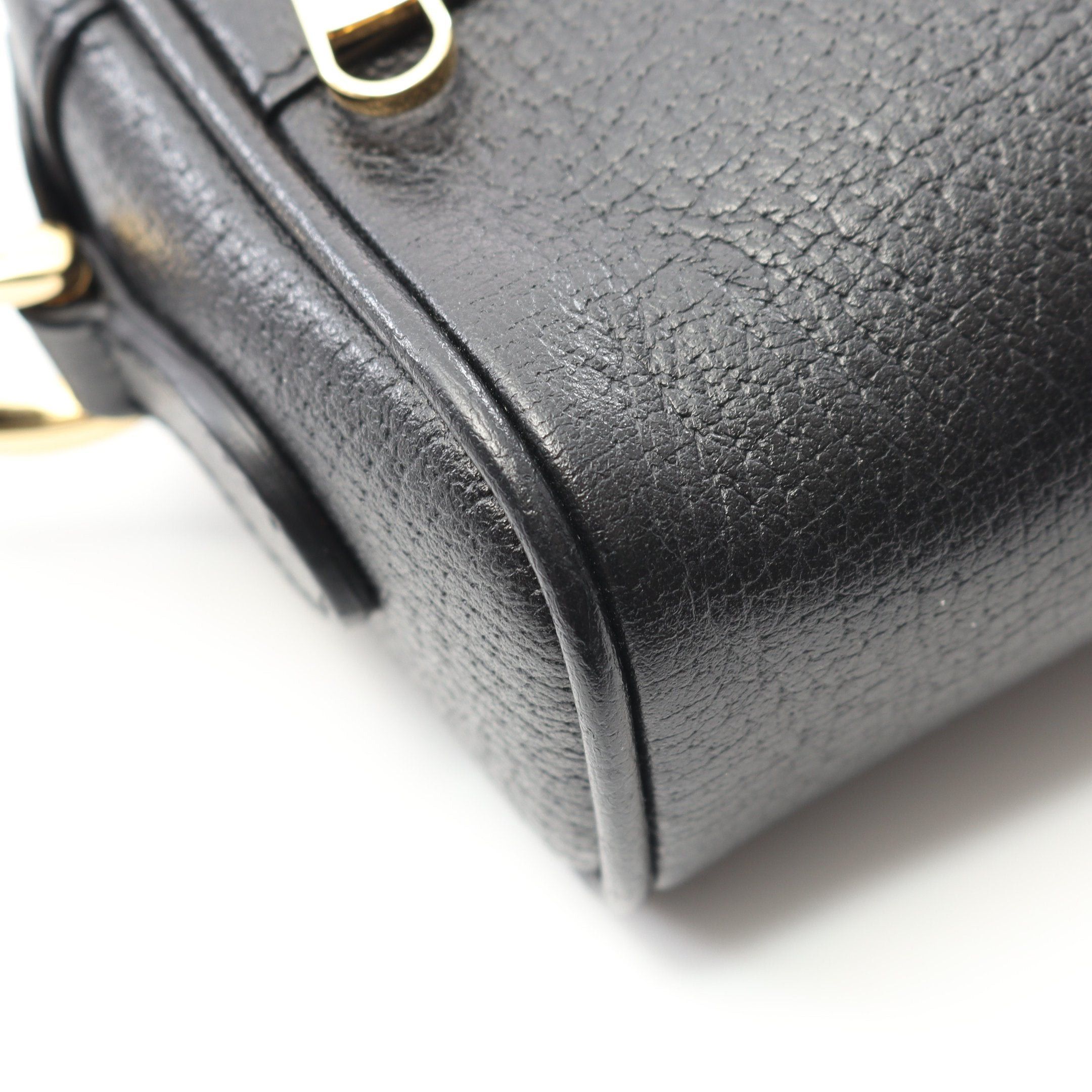 Gucci Gucci Ophidia Shoulder Bag Leather Black Green Red Size ONE SIZE - 5 Thumbnail