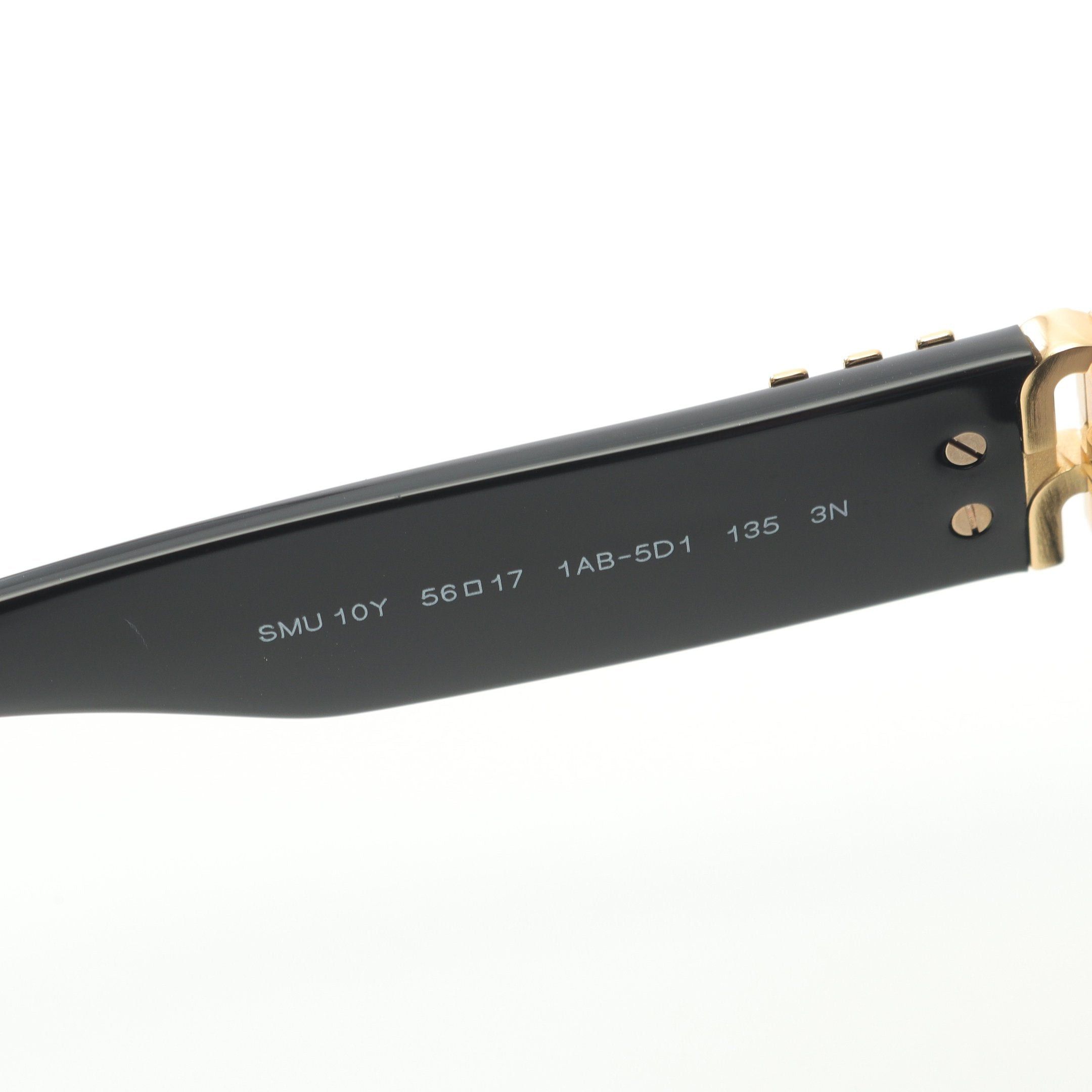 Miu Miu Miu Miu Mew Glimpse Sunglasses Gp Black Gold Size ONE SIZE - 5 Thumbnail