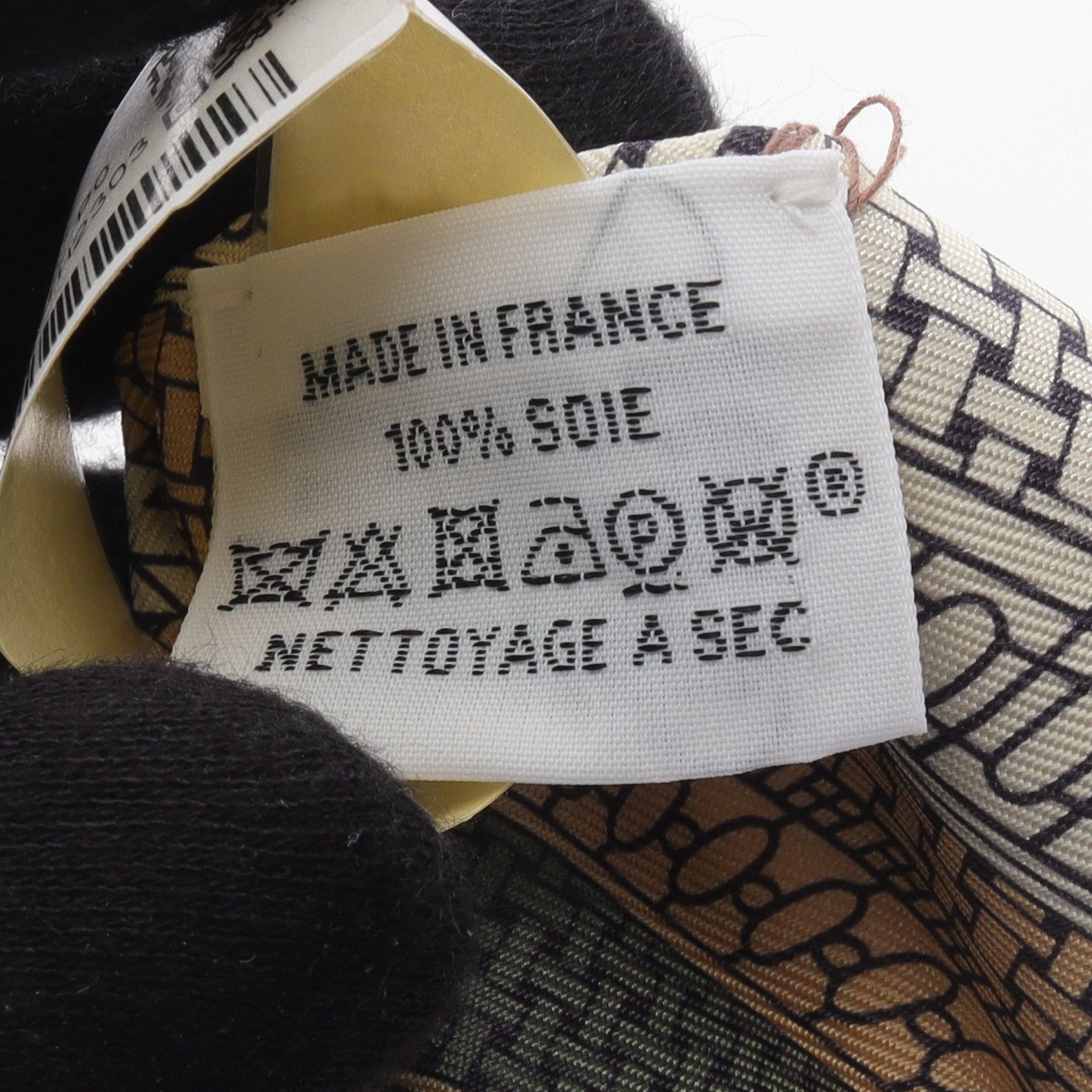 Hermes Hermes Twilly Objets De Curiosite Ribbon Scarf Silk Light Blue Multicolor Size ONE SIZE - 3 Thumbnail