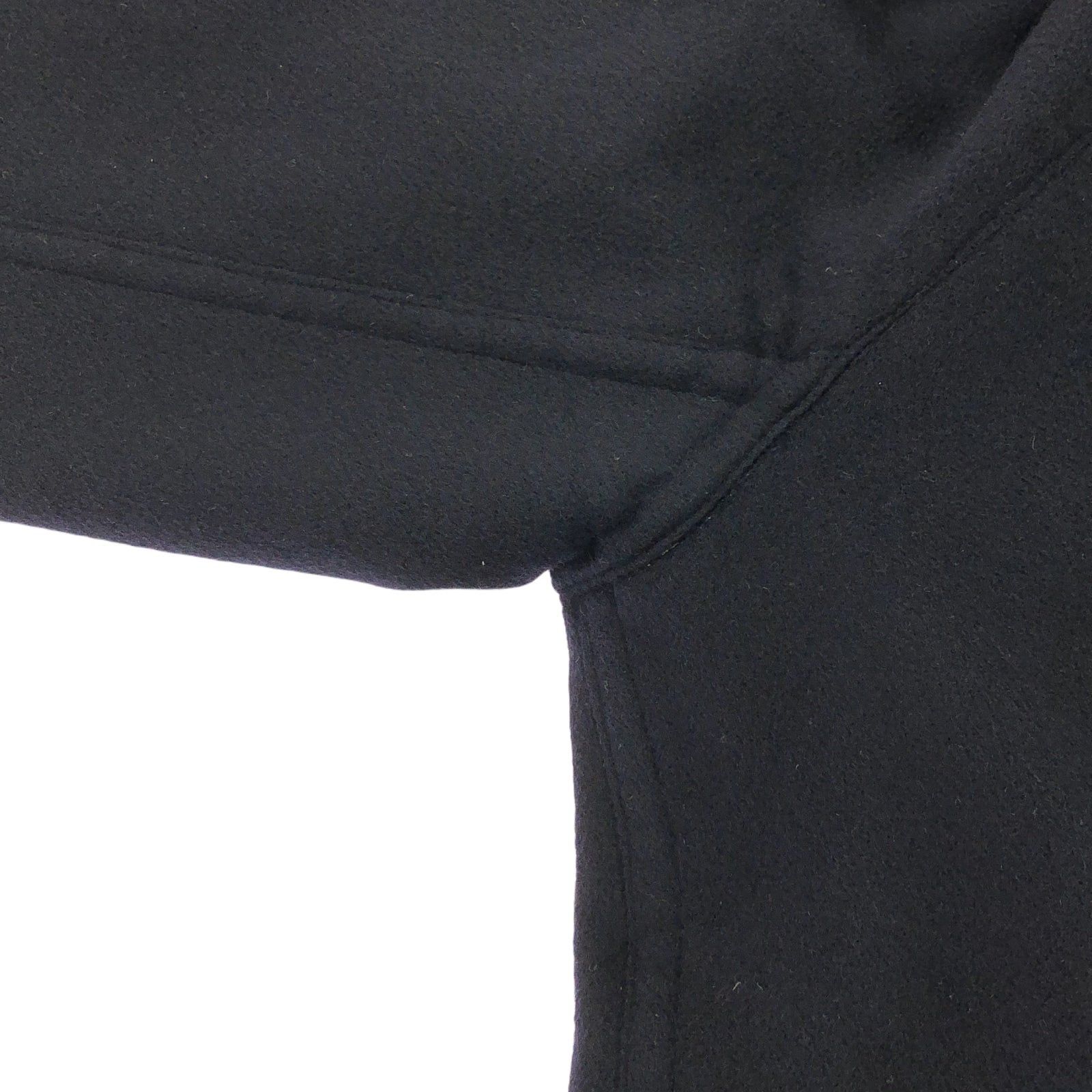 Hermes Hermes Coat Trench Cashmere Navy Size ONE SIZE - 8 Thumbnail