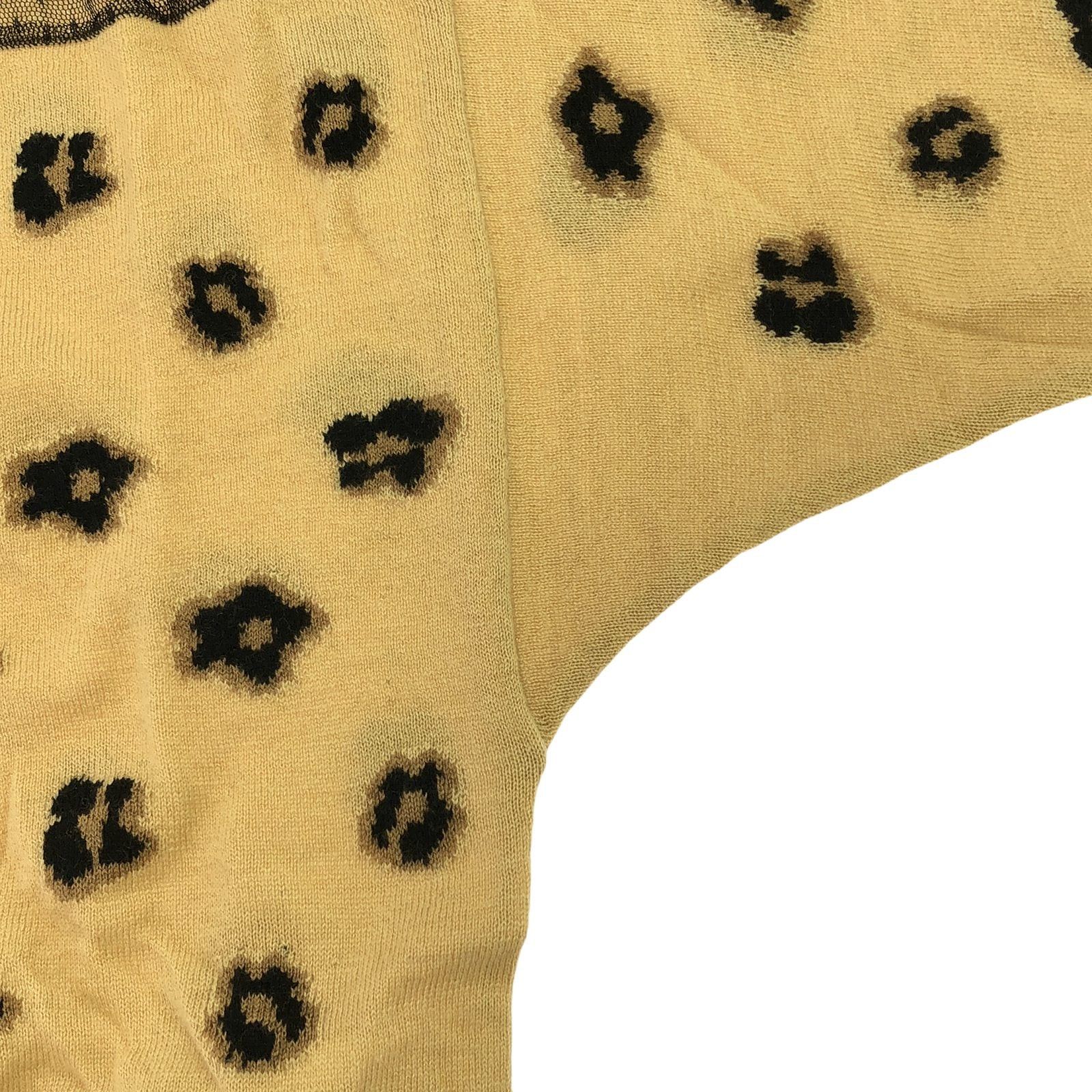 Valentino Valentino Knit Wool Brown Size ONE SIZE - 8 Thumbnail