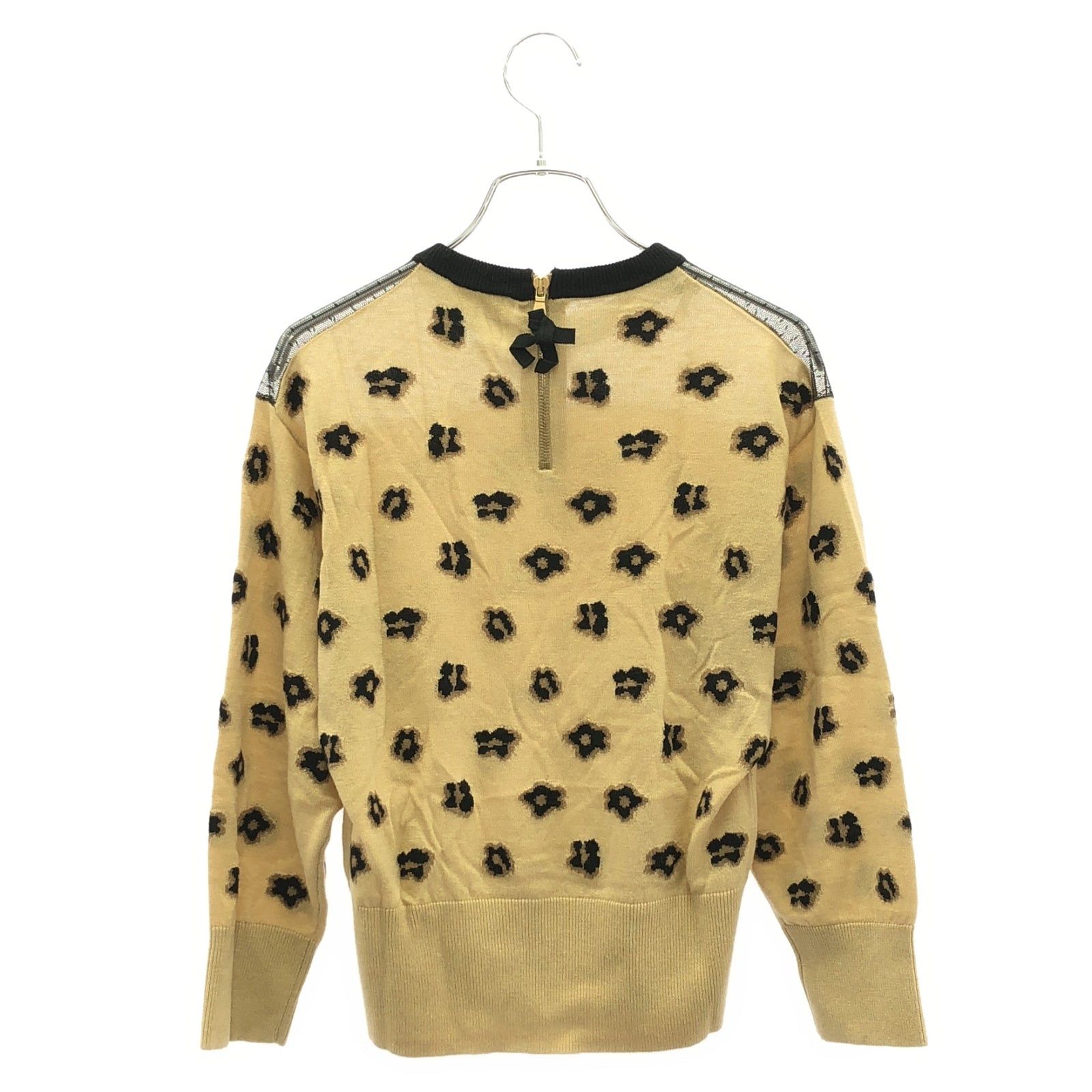 Valentino Valentino Knit Wool Brown Size ONE SIZE - 2 Thumbnail