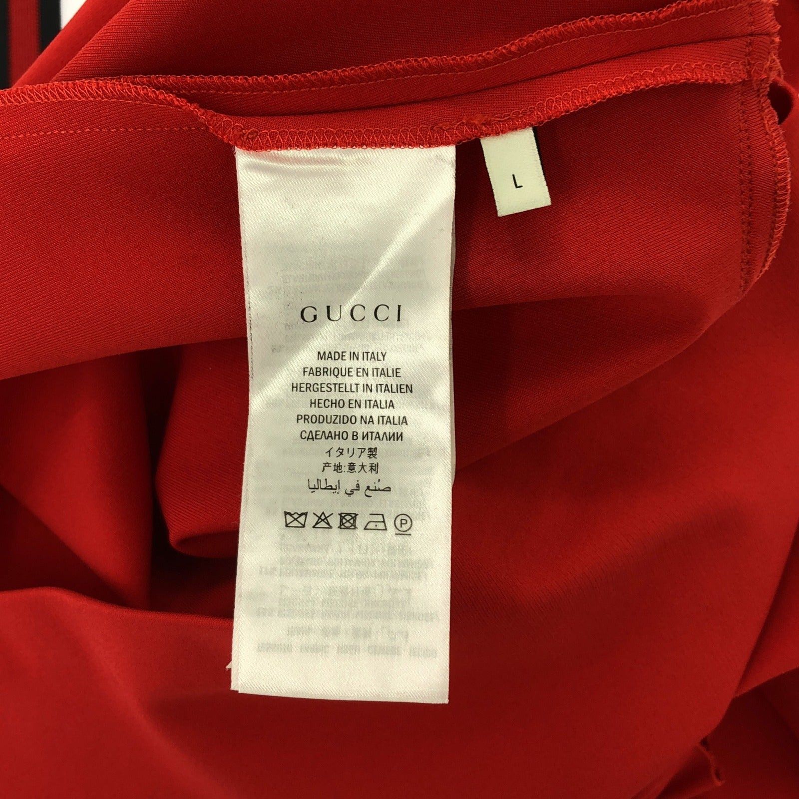 Gucci Gucci One Piece Rayon Red Size ONE SIZE - 6 Thumbnail