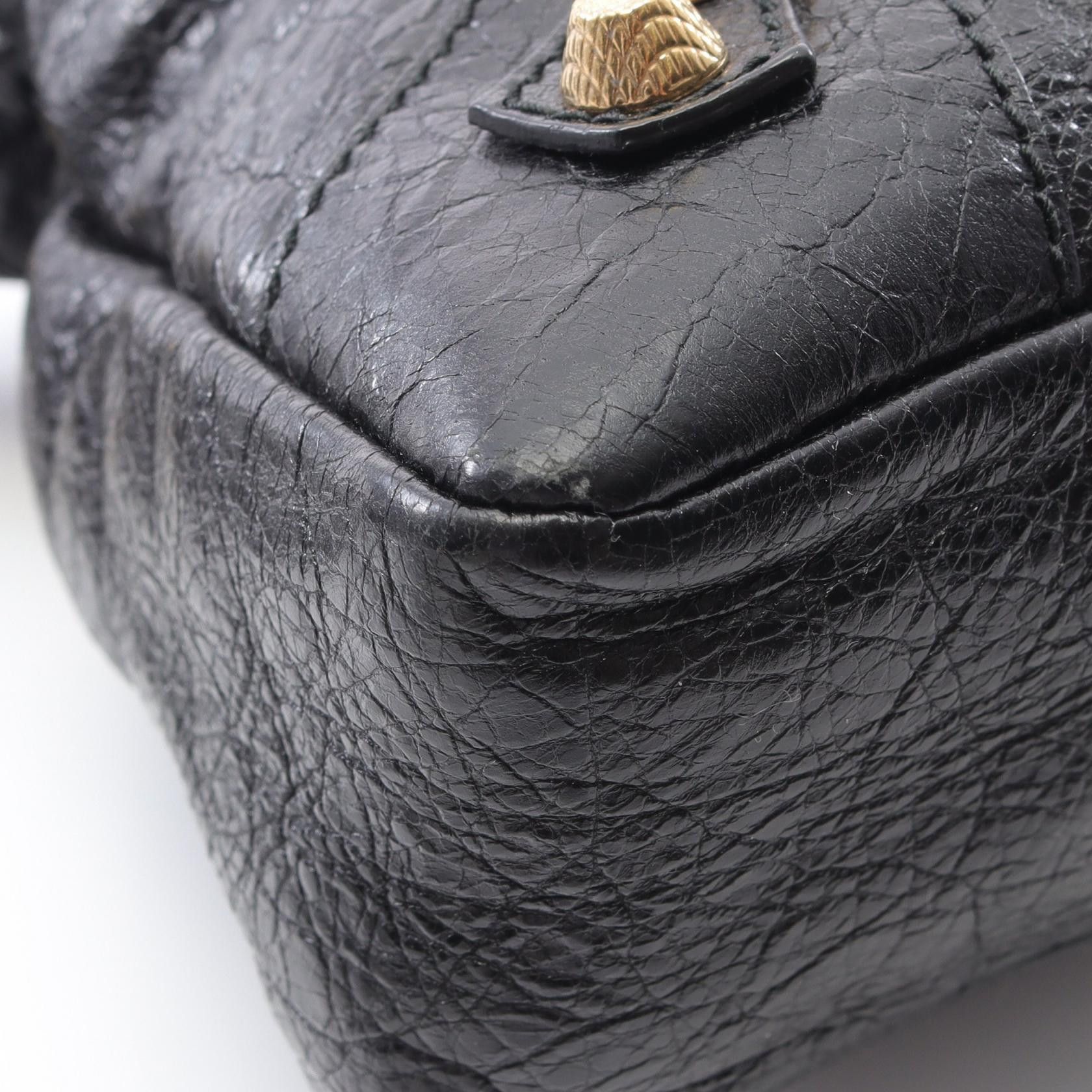 Balenciaga Balenciaga Giant Town Handbag Leather Black Size ONE SIZE - 5 Thumbnail