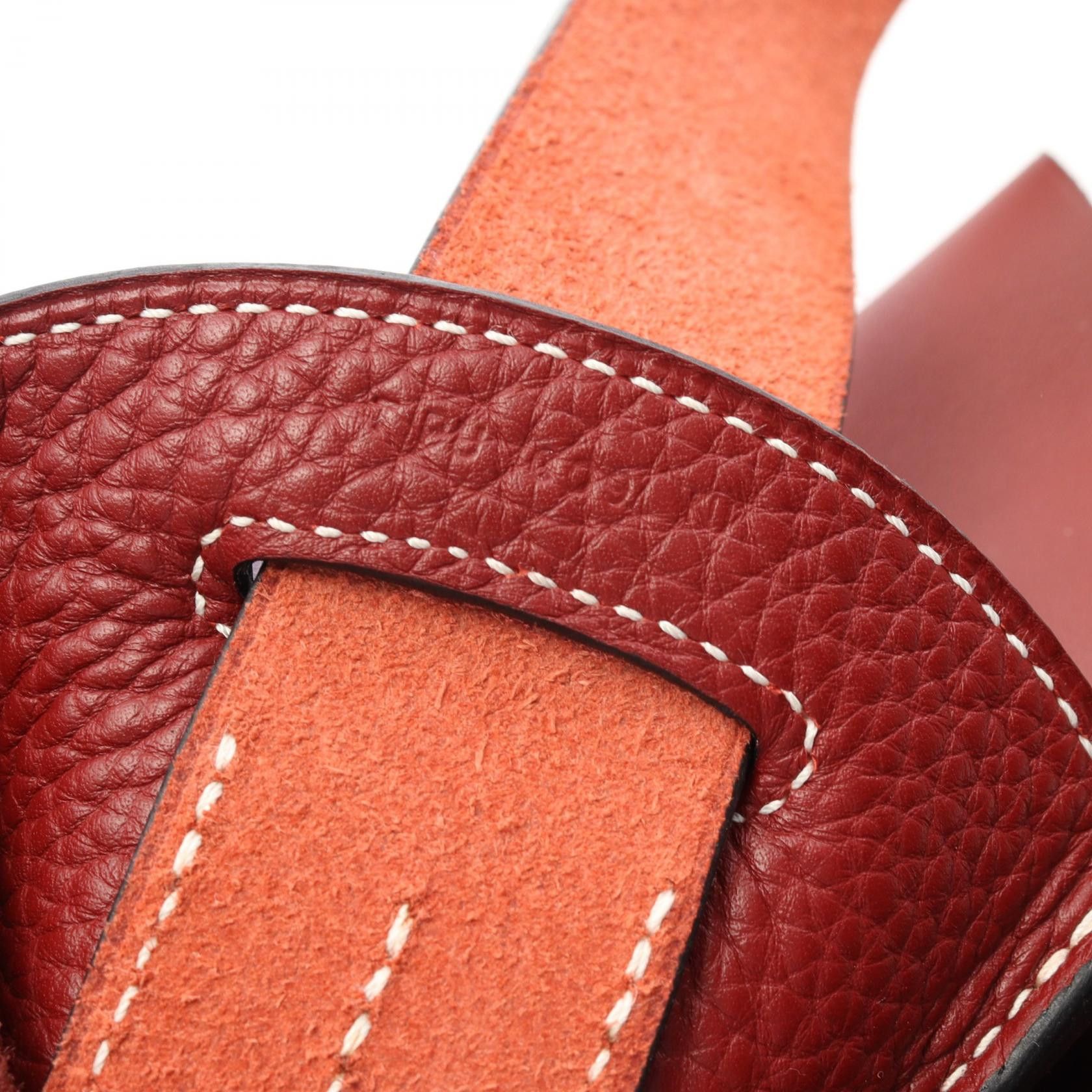 Hermes Hermes Wilvorth Rouge Ash One Shoulder Bag Veau Swift Clemence Leather Vache Hunter Bordeaux Silver Hardware T Stamp Size ONE SIZE - 5 Thumbnail