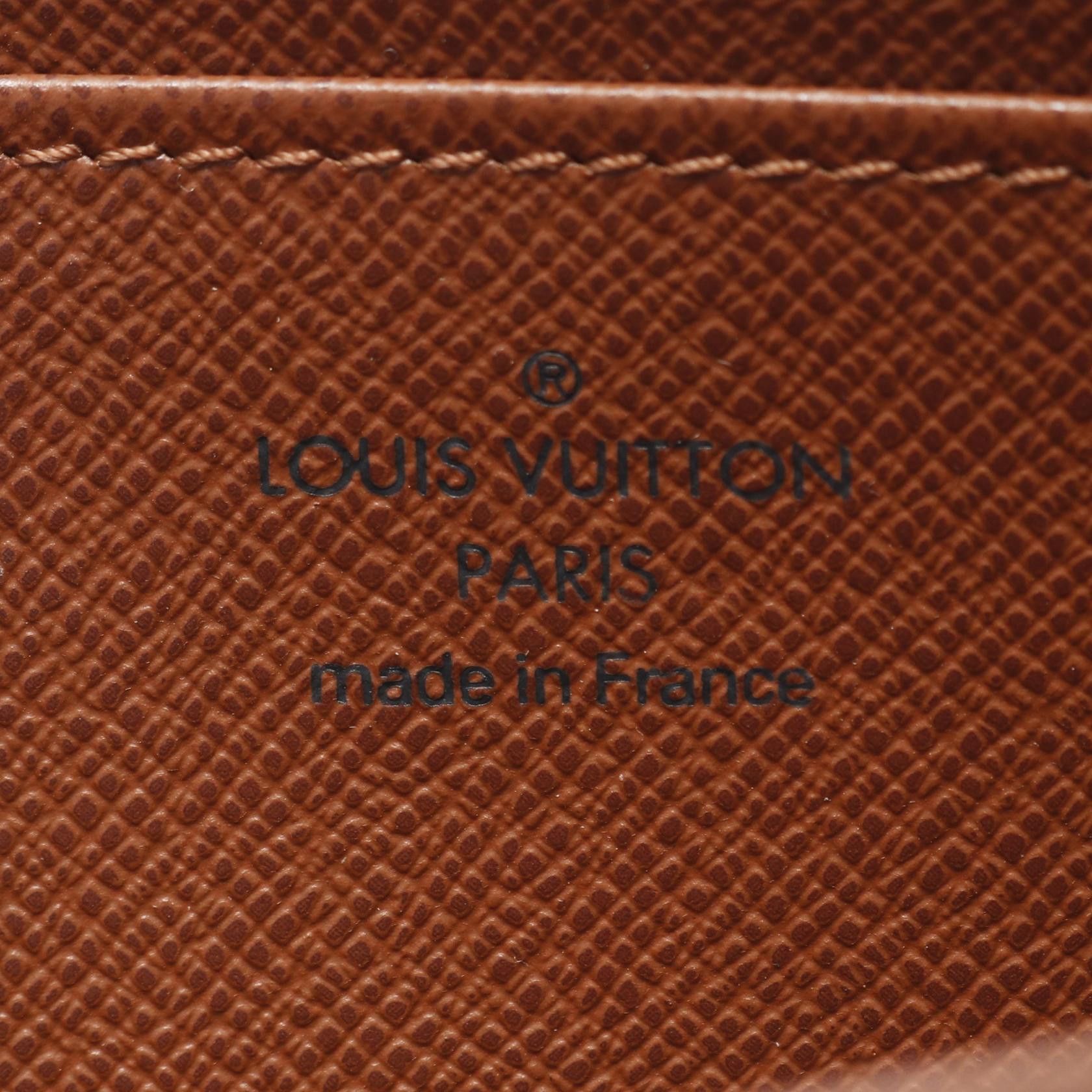 Louis Vuitton Louis Vuitton Portefeuil Astrid Monogram Long Wallet Leather Brown Size ONE SIZE - 4 Thumbnail