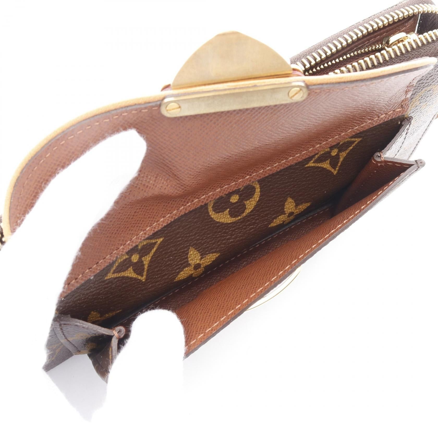 Louis Vuitton Louis Vuitton Portefeuil Astrid Monogram Long Wallet Leather Brown Size ONE SIZE - 6 Thumbnail