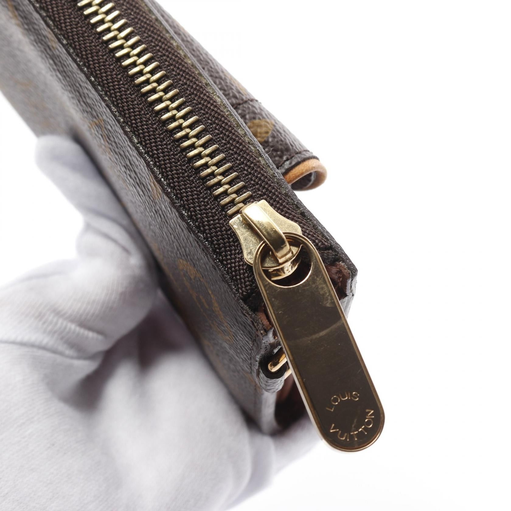 Louis Vuitton Louis Vuitton Portefeuil Astrid Monogram Long Wallet Leather Brown Size ONE SIZE - 7 Thumbnail