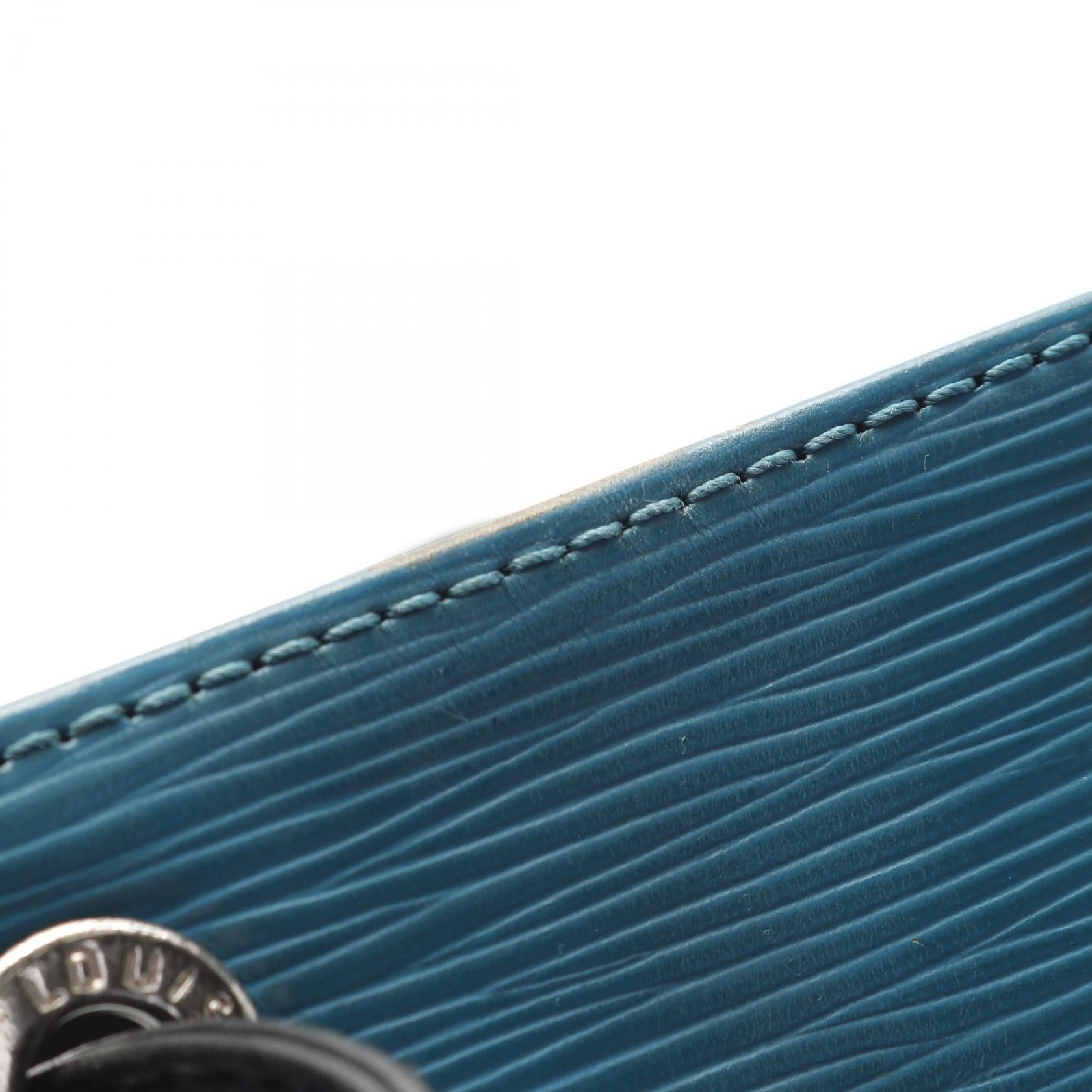 Louis Vuitton Louis Vuitton Petit Noe Tricolor Epi Peacock Blue Noir Shoulder Bag Leather Green Black Size ONE SIZE - 9 Thumbnail