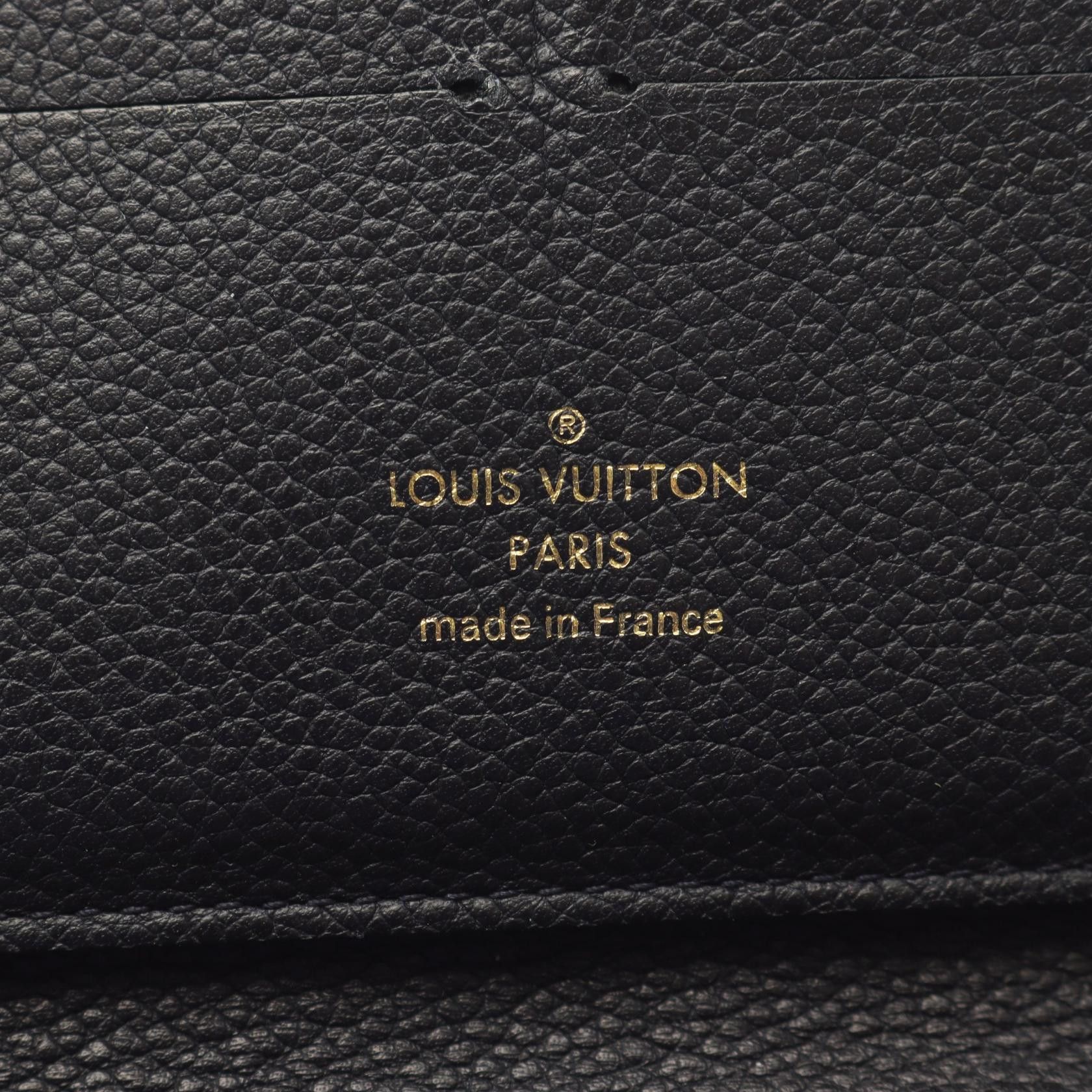 Louis Vuitton Louis Vuitton Portefeuil Skret Ron Monogram Empreinte Infini Round Zipper Long Wallet Leather Dark Navy Size ONE SIZE - 5 Thumbnail