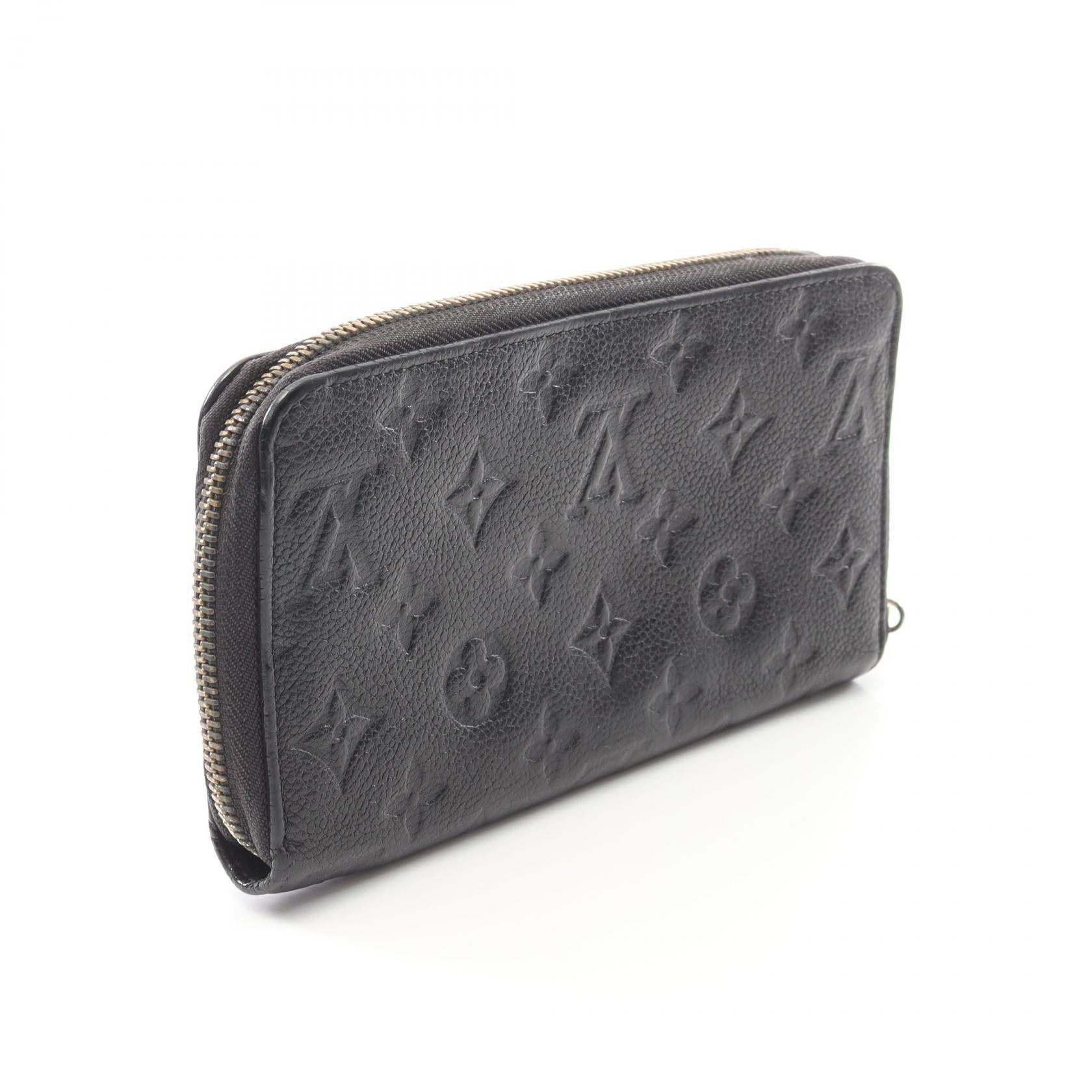 Louis Vuitton Louis Vuitton Portefeuil Skret Ron Monogram Empreinte Infini Round Zipper Long Wallet Leather Dark Navy Size ONE SIZE - 2 Thumbnail