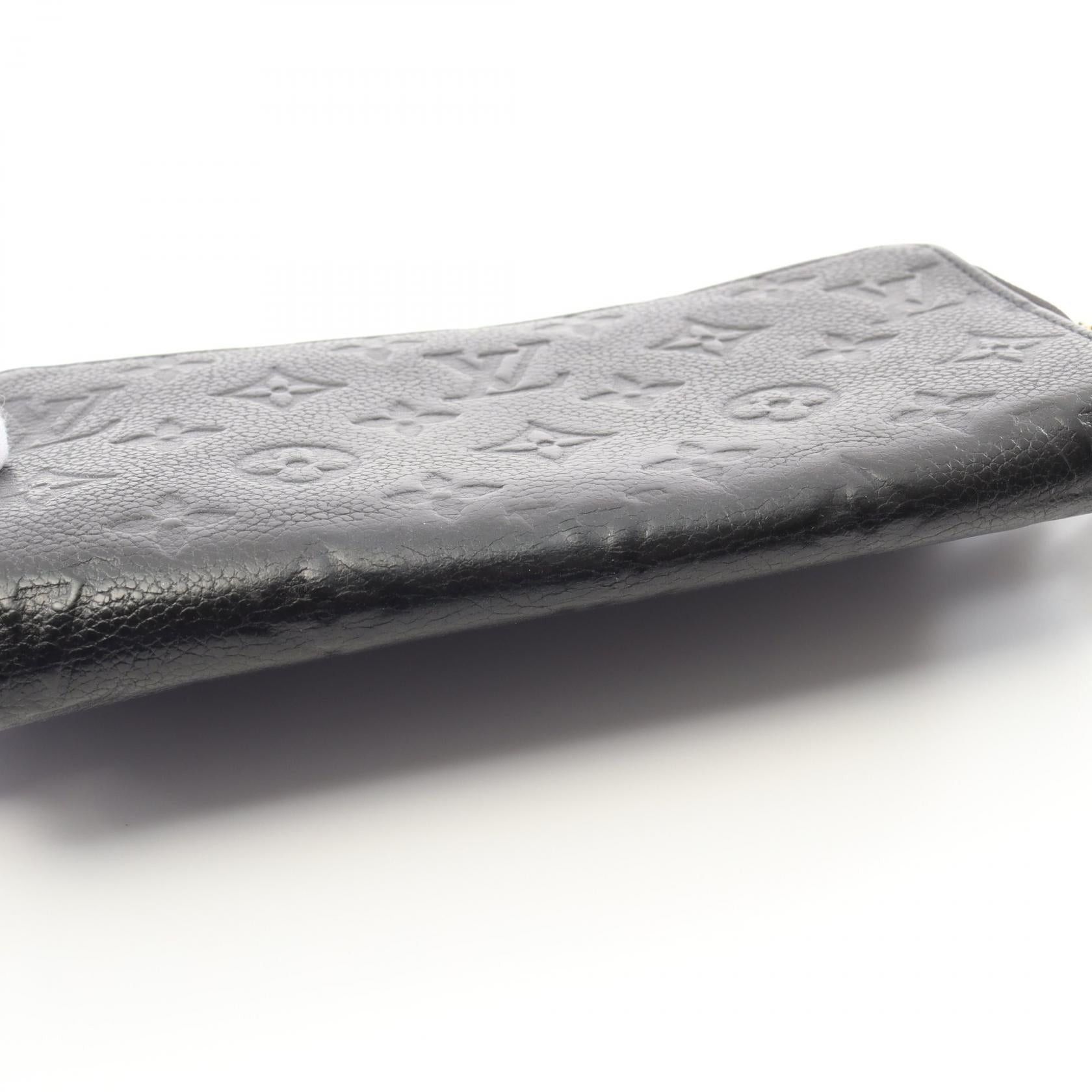 Louis Vuitton Louis Vuitton Portefeuil Skret Ron Monogram Empreinte Infini Round Zipper Long Wallet Leather Dark Navy Size ONE SIZE - 13 Thumbnail