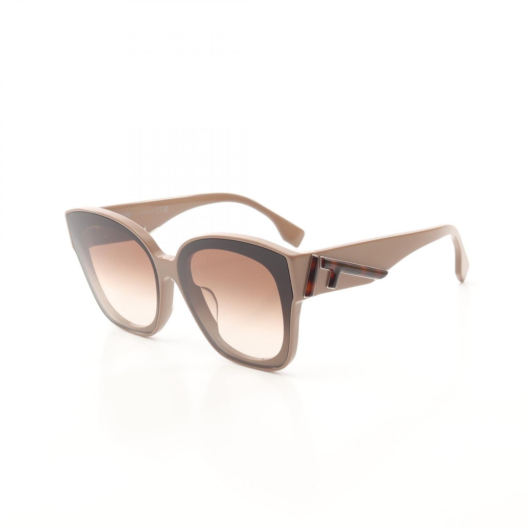 Fendi Fendi F Logo Sunglasses Others Pink Size ONE SIZE - 2 Thumbnail