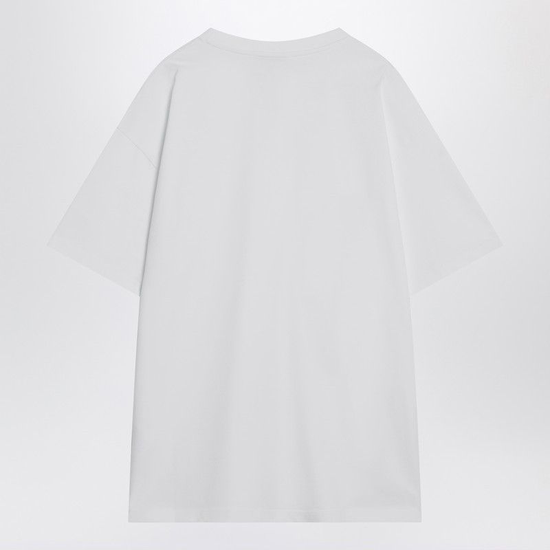 Givenchy Givenchy White Cotton T-Shirt With Logo Patch Size US S / EU 44-46 / 1 - 2 Thumbnail
