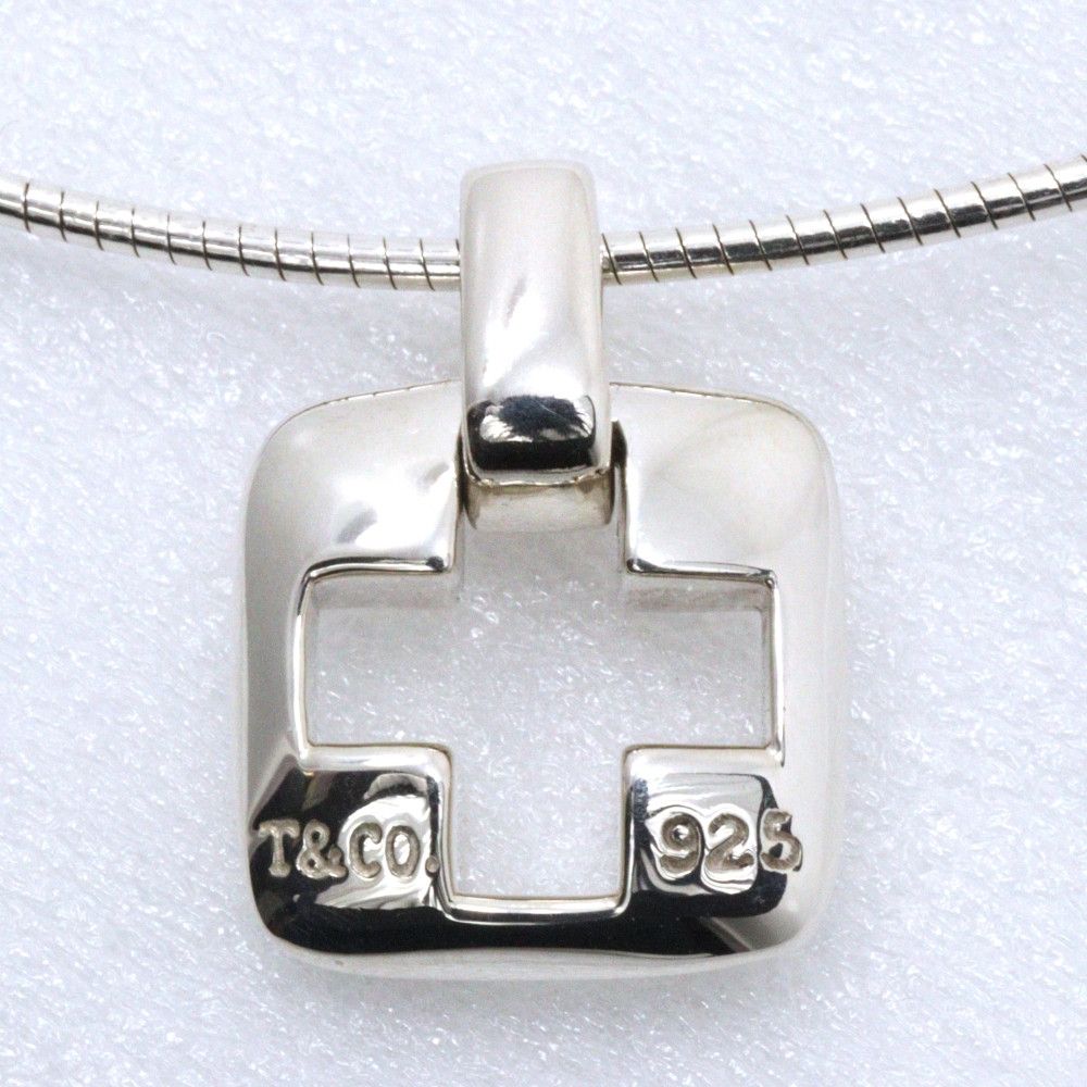 Tiffany & Co. Tiffany & Co. Tiffany Piast Cross Silver 925 Necklace Metal Necklace DUTY FREE for USA Size ONE SIZE - 11 Thumbnail