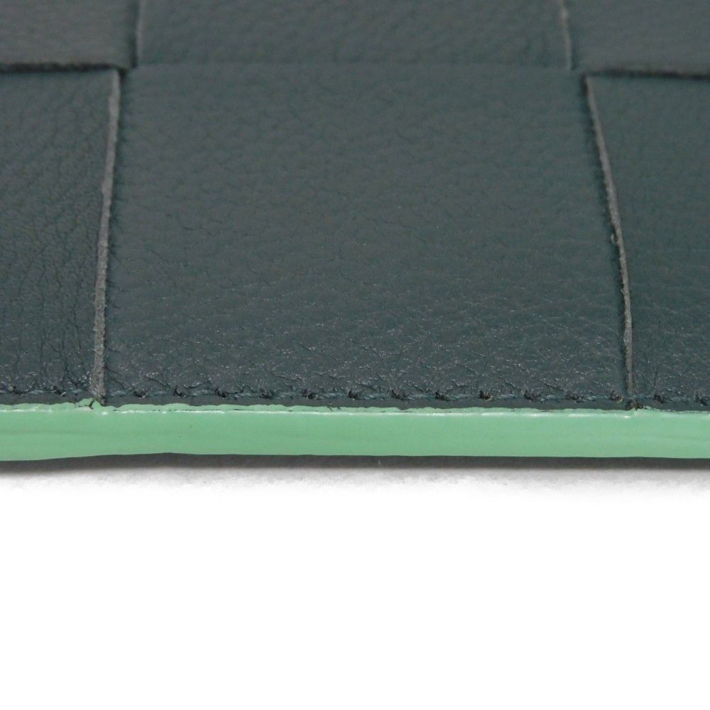 Bottega Veneta Bottega Veneta Bottega Veneta Cassette Grained Calfskin Card Case Leather Card Case Size ONE SIZE - 16 Thumbnail