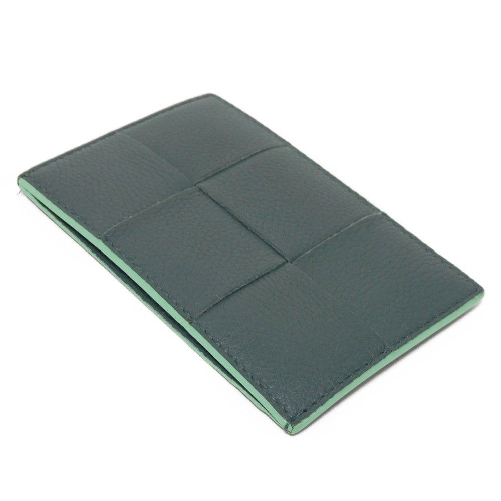 Bottega Veneta Bottega Veneta Bottega Veneta Cassette Grained Calfskin Card Case Leather Card Case Size ONE SIZE - 4 Thumbnail