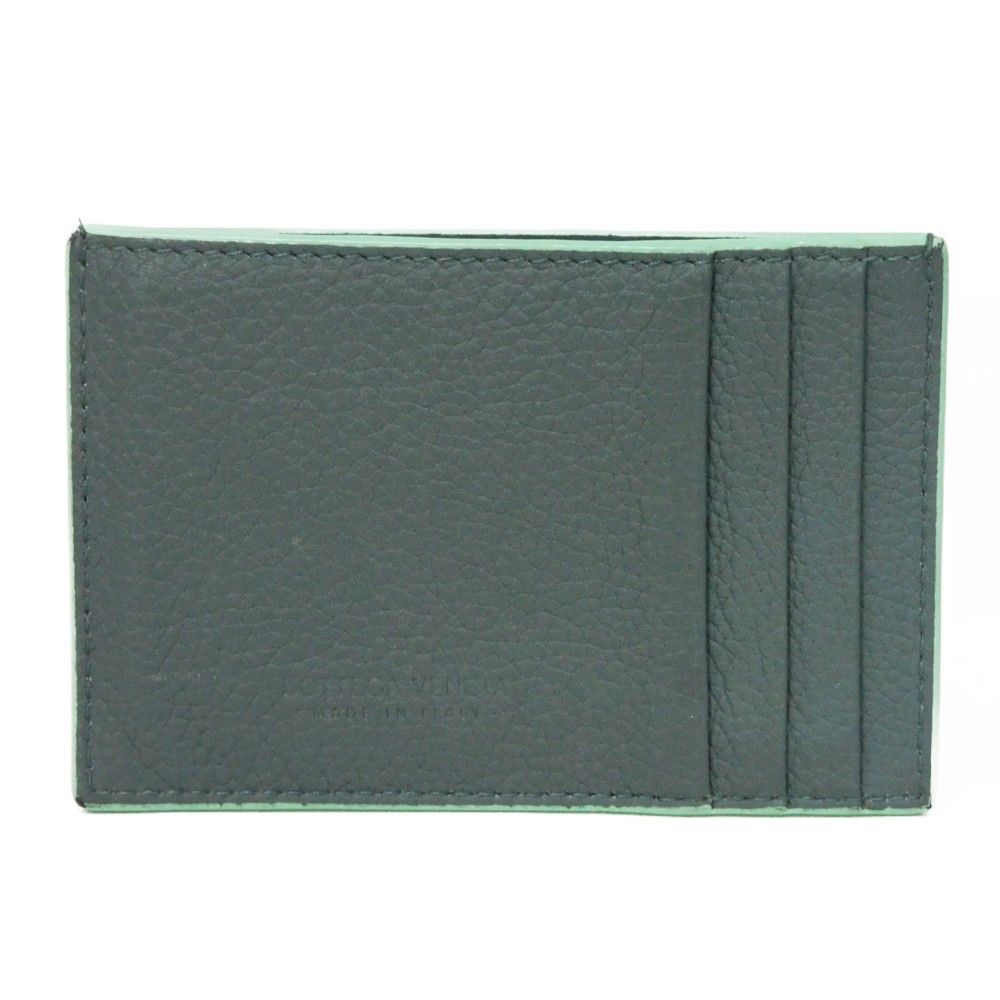 Bottega Veneta Bottega Veneta Bottega Veneta Cassette Grained Calfskin Card Case Leather Card Case Size ONE SIZE - 3 Thumbnail