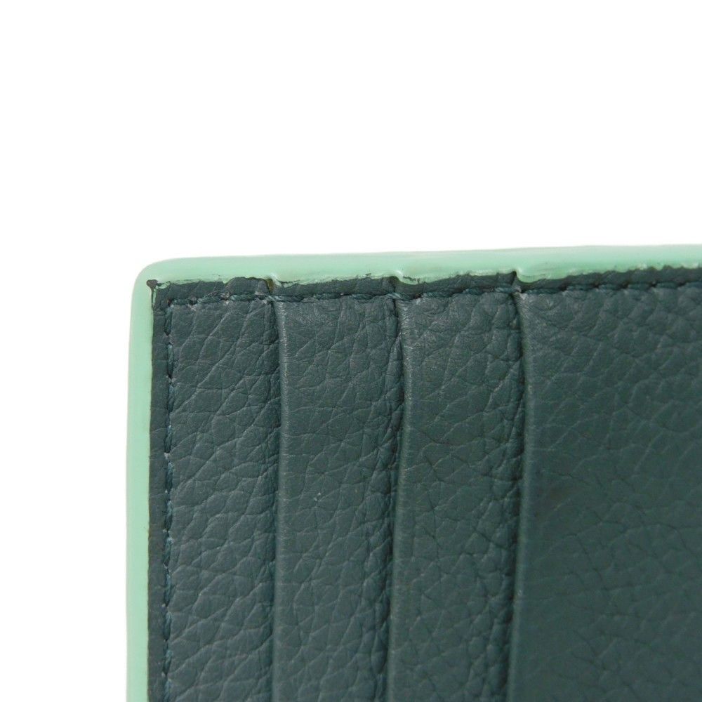 Bottega Veneta Bottega Veneta Bottega Veneta Cassette Grained Calfskin Card Case Leather Card Case Size ONE SIZE - 10 Thumbnail