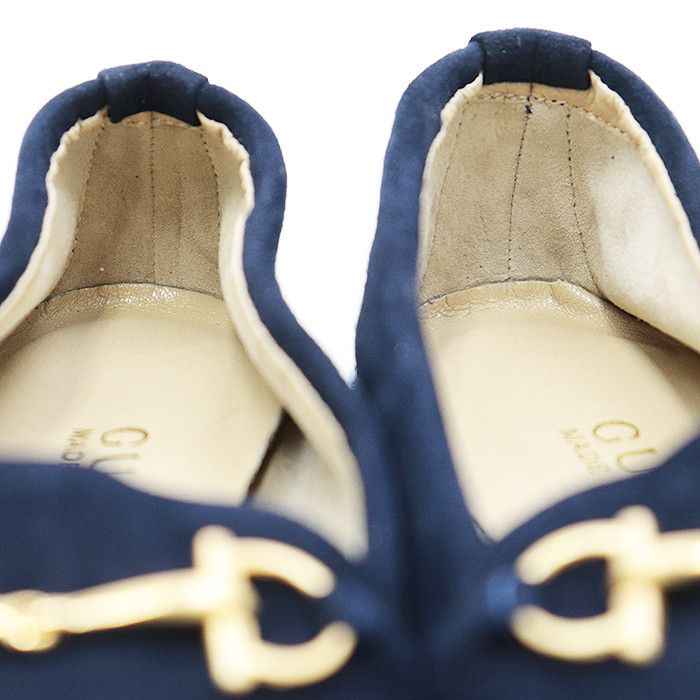 Gucci Gucci Gucci Horsebit Leather Suede Loafer Leather Shoes 1011295 Size ONE SIZE - 8 Thumbnail