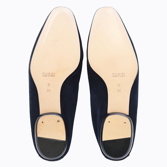 Gucci Gucci Gucci Horsebit Leather Suede Loafer Leather Shoes 1011295 Size ONE SIZE - 5 Thumbnail