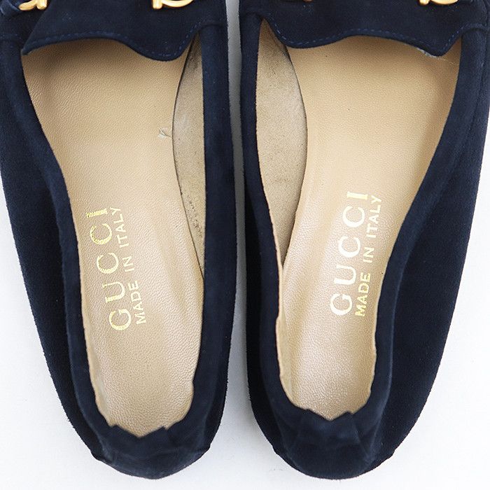 Gucci Gucci Gucci Horsebit Leather Suede Loafer Leather Shoes 1011295 Size ONE SIZE - 12 Thumbnail