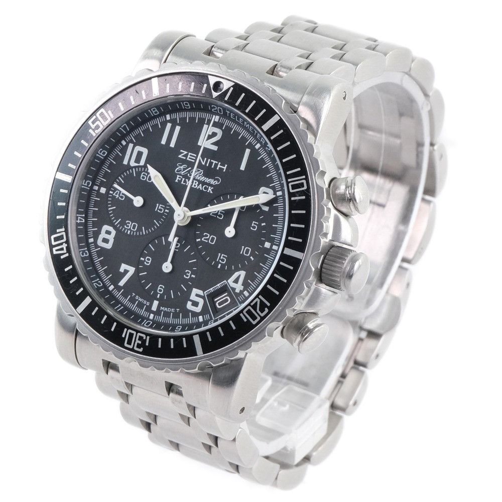 ZENITH Zenith Zenith Rainbow flyback Stainless Steel Metal Automatic 01/02.0470.405 DUTY FREE for USA Size ONE SIZE - 2 Thumbnail