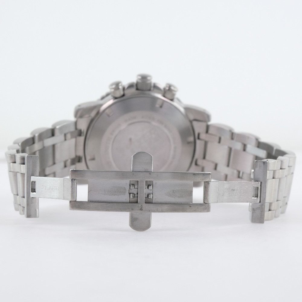 ZENITH Zenith Zenith Rainbow flyback Stainless Steel Metal Automatic 01/02.0470.405 DUTY FREE for USA Size ONE SIZE - 6 Thumbnail
