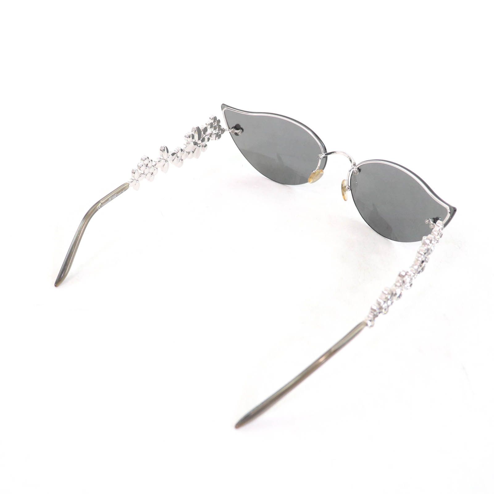 Louis Vuitton Louis Vuitton Louis Vuitton Swarovski Sunglasses Plastic Sunglasses 75BR6 Size ONE SIZE - 3 Thumbnail