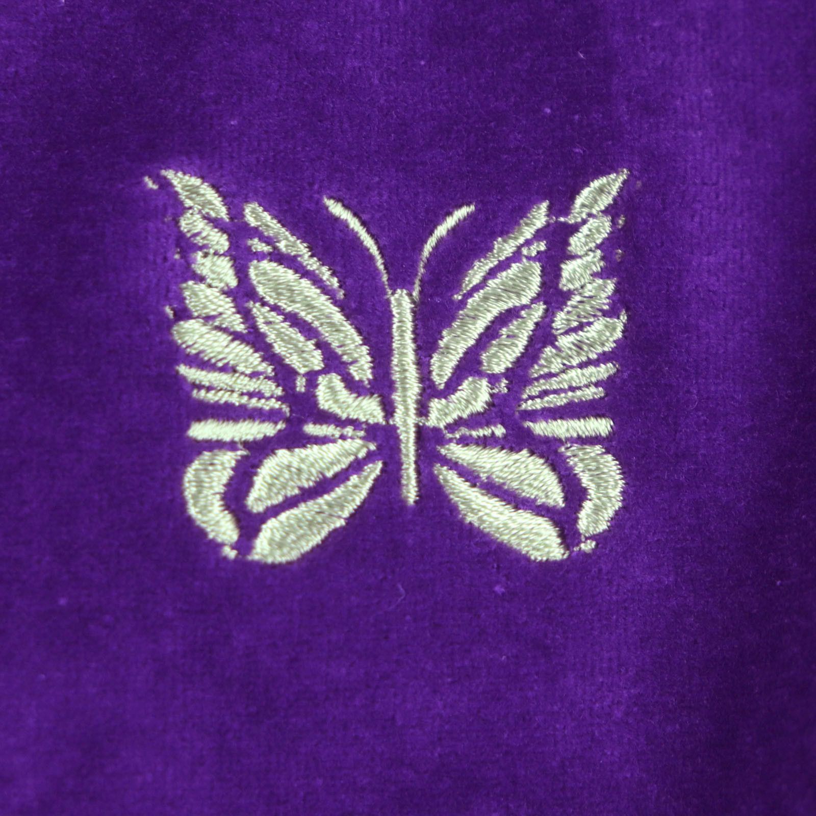 Other Other Needles R.C. Track Jacket Embroidered Velour Jacket Cotton Tops Size ONE SIZE - 5 Thumbnail