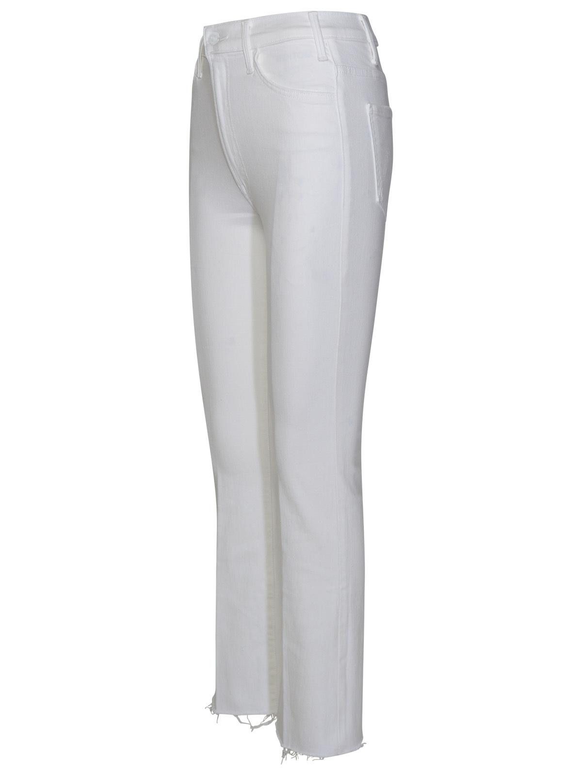 MOTHER MOTHER White The Hustler Jeans Size 27" / US 4 / IT 40 - 2 Thumbnail