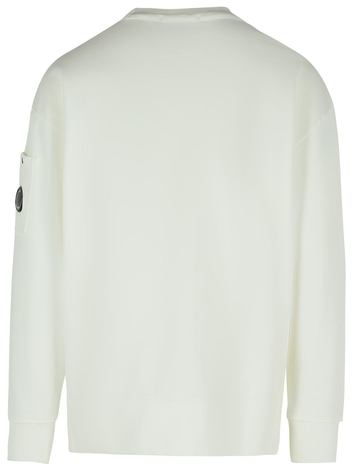 C.P. Company C.P. COMPANY 'Emerized' White Cotton Sweatshirt Size US XL / EU 56 / 4 - 3 Thumbnail