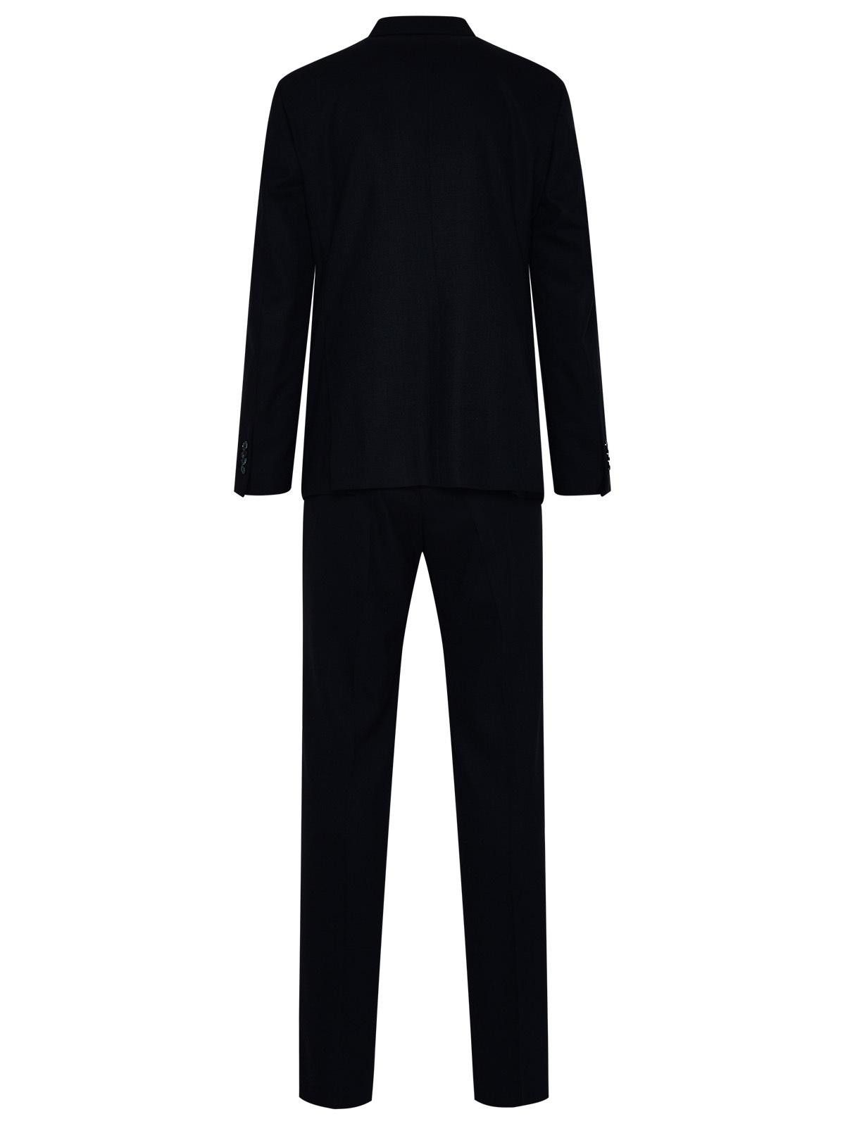 Luigi Bianchi LUIGI BIANCHI Blue Wool Blend Suit Size US XL / EU 56 / 4 - 3 Thumbnail