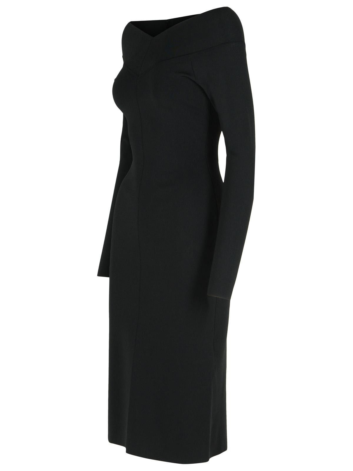 Stella McCartney STELLA McCARTNEY Black Viscose Blend Dress Size M / US 6-8 / IT 42-44 - 2 Thumbnail