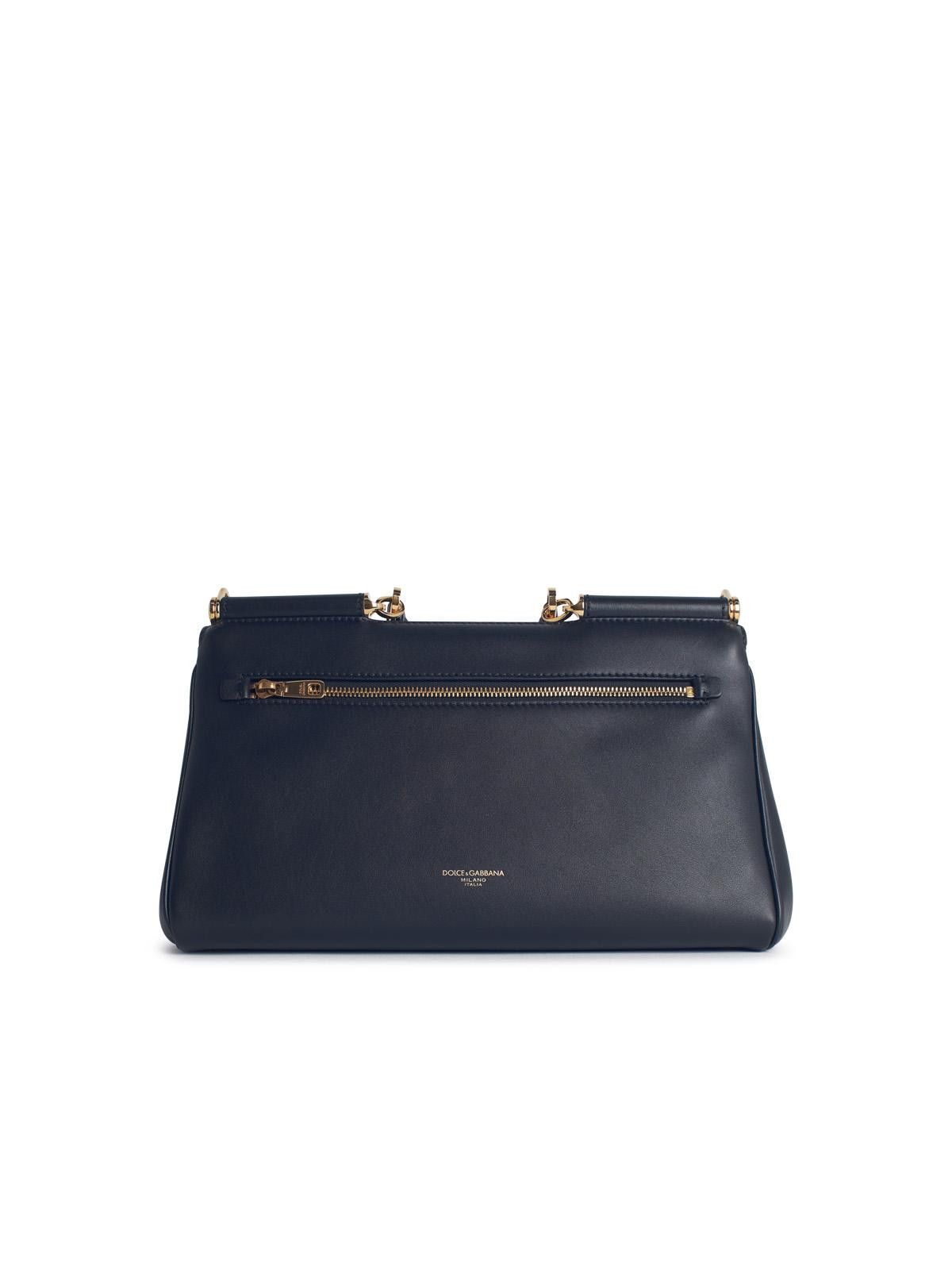 Dolce & Gabbana DOLCE & GABBANA 'My Sicily' Plongé Calf Leather Handbag Size ONE SIZE - 3 Thumbnail