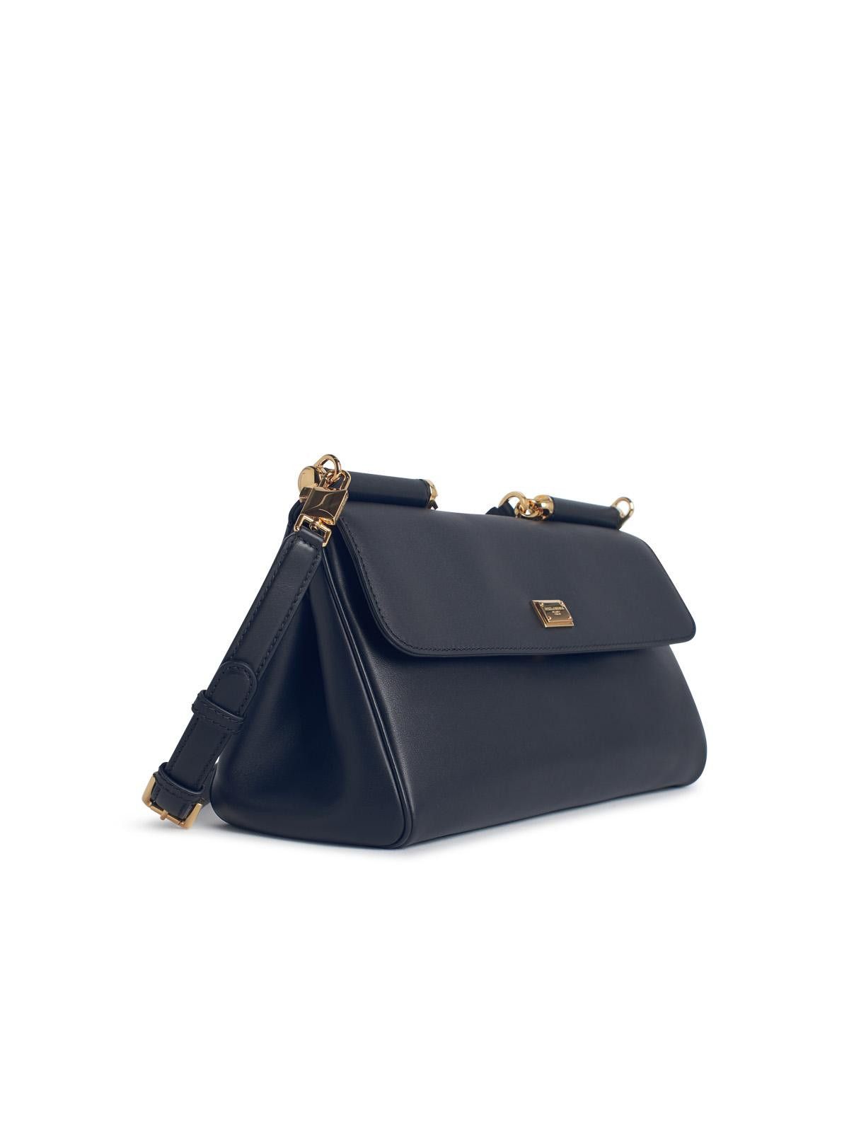 Dolce & Gabbana DOLCE & GABBANA 'My Sicily' Plongé Calf Leather Handbag Size ONE SIZE - 2 Thumbnail