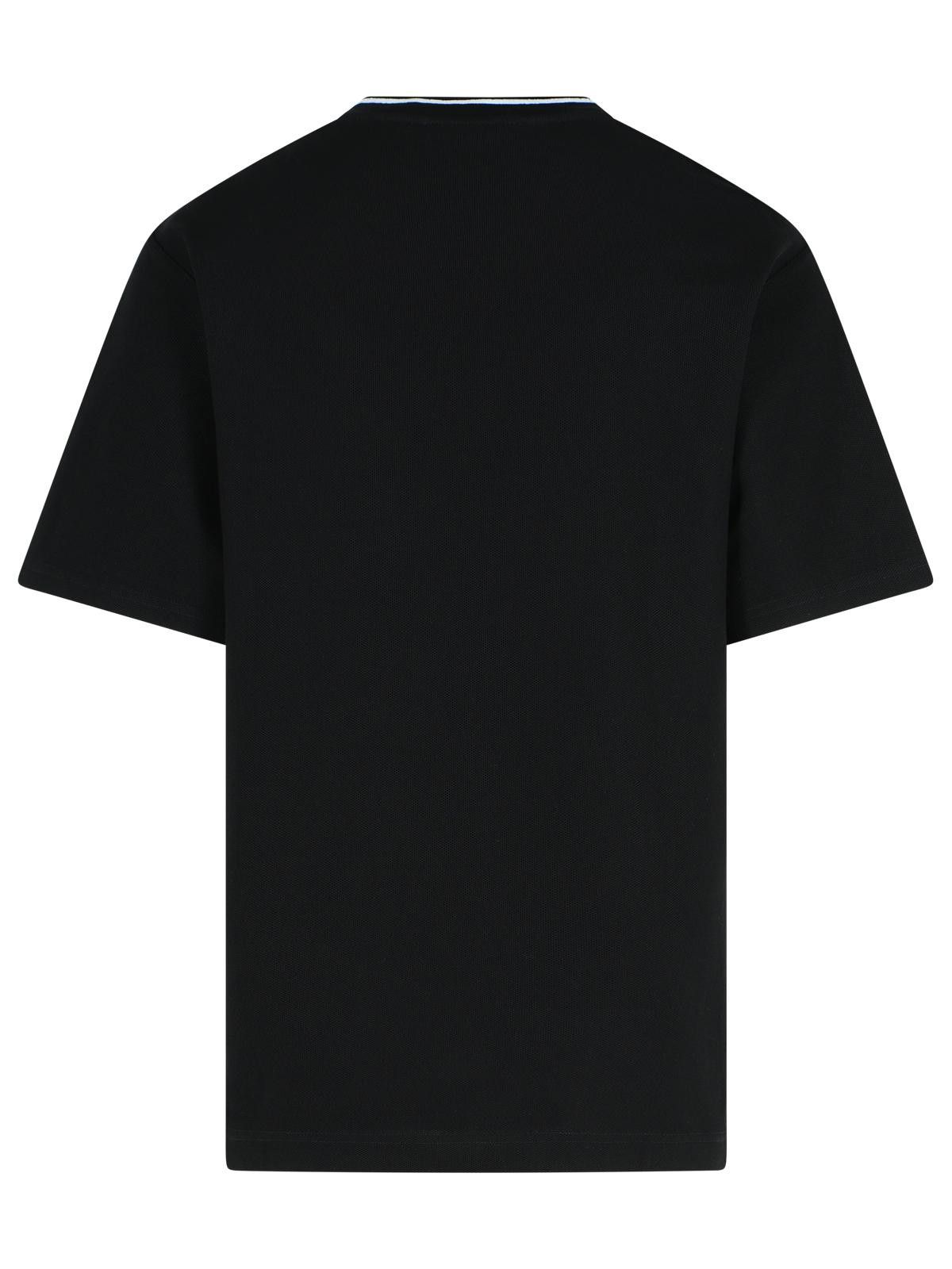 Dolce & Gabbana DOLCE & GABBANA Black Cotton T-Shirt Size US L / EU 52-54 / 3 - 3 Thumbnail
