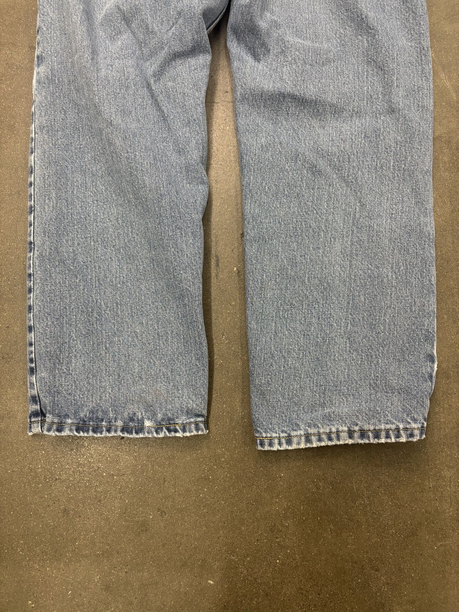 Wrangler Vintage Light Wash Denim Lee Jeans Size US 38 / EU 54 - 7 Thumbnail