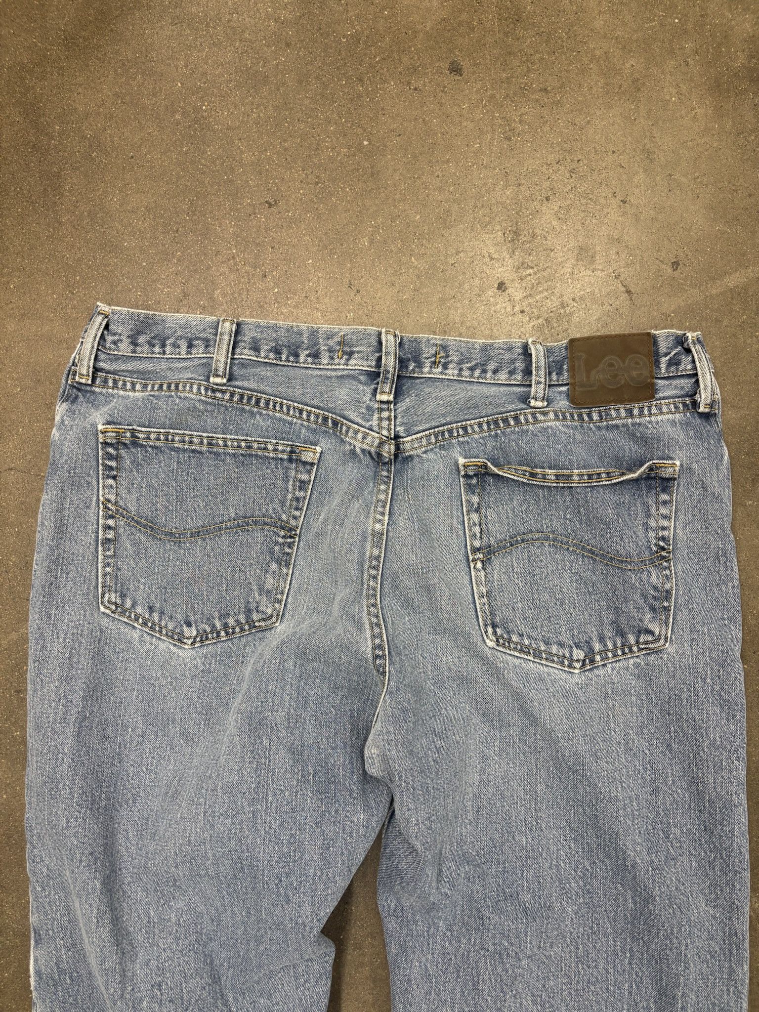Wrangler Vintage Light Wash Denim Lee Jeans Size US 38 / EU 54 - 6 Thumbnail
