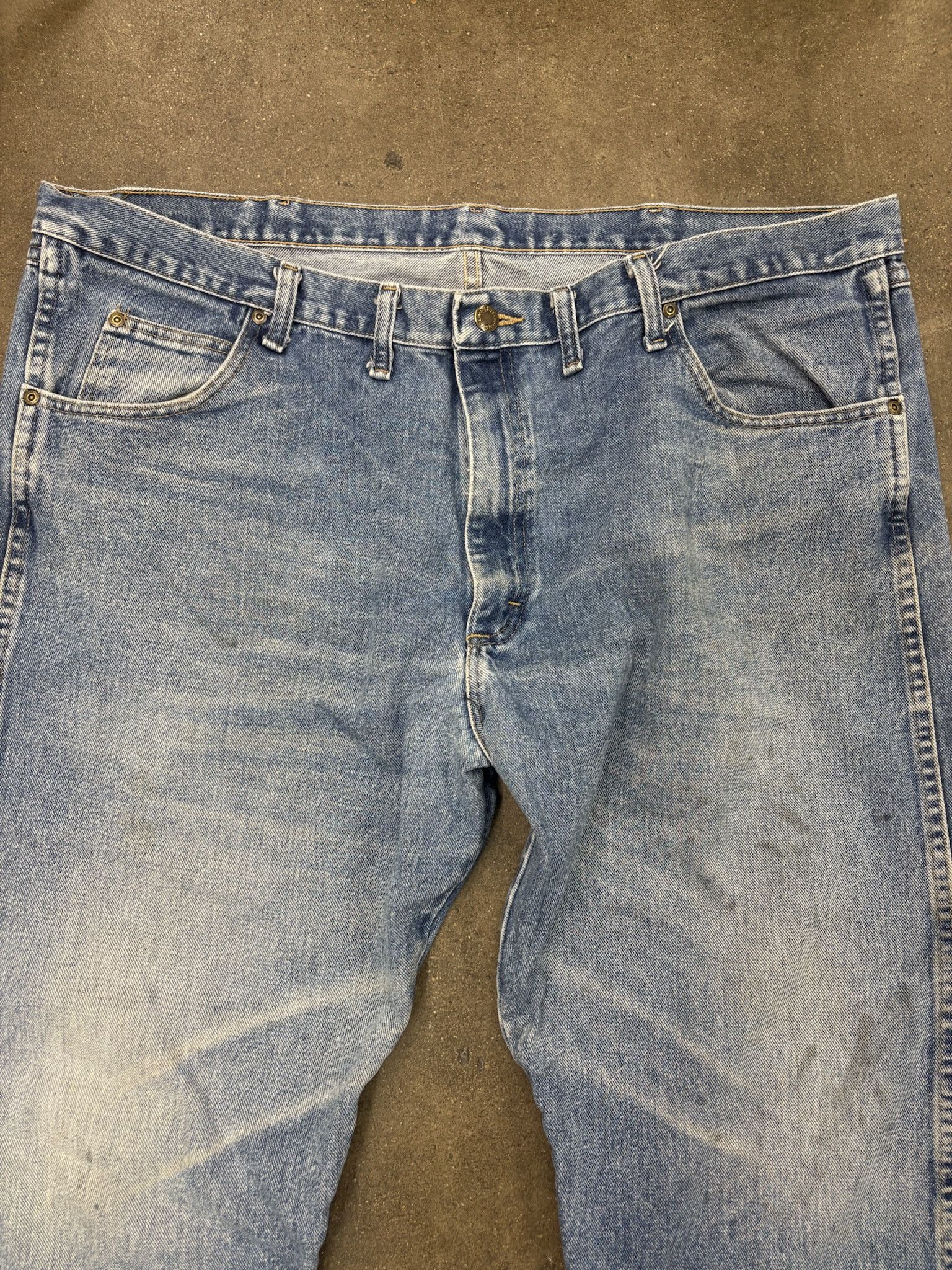 Wrangler Vintage Light Wash Denim Wrangler Jean Co Jeans Size US 44 / EU 60 - 3 Thumbnail