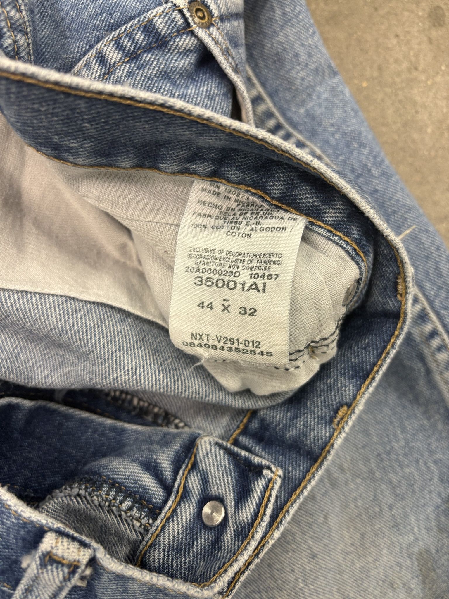 Wrangler Vintage Light Wash Denim Wrangler Jean Co Jeans Size US 44 / EU 60 - 2 Thumbnail